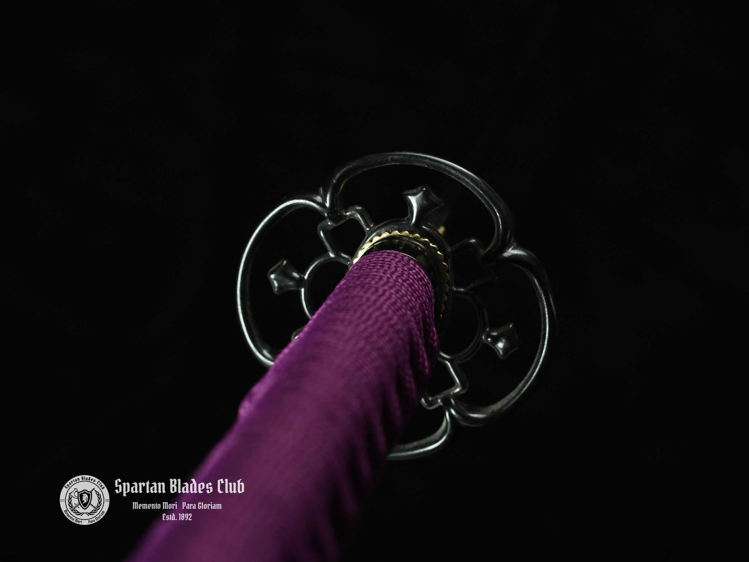 [New] Violet Samurai Katana - T10 Steel - Sharp - Battle Ready - Full Tang - SBC - Spartan Blades Club - 陳氏劍莊1892