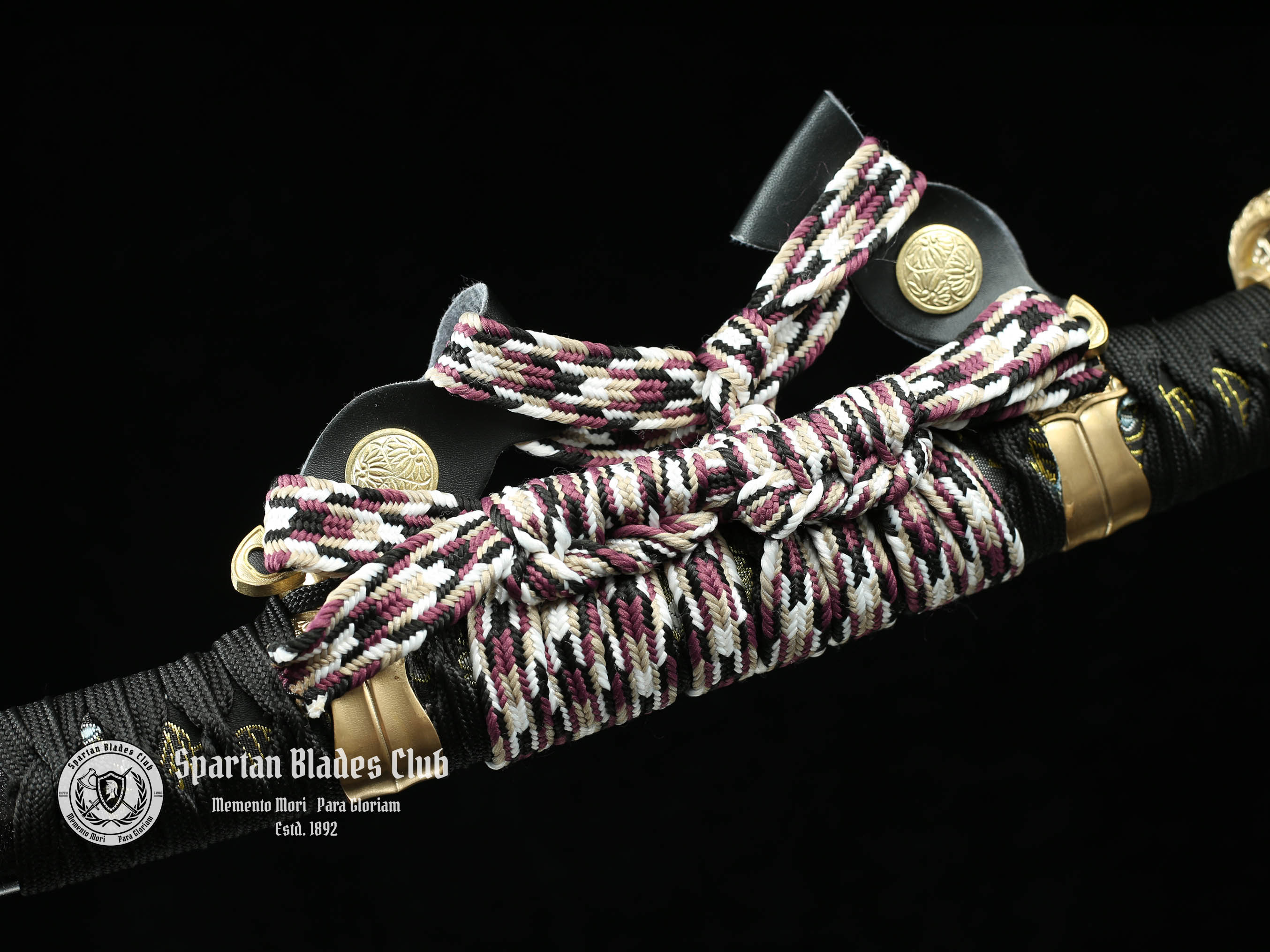 Fumo Tachi (伏魔太刀) - Exquisite T10 Steel Tachi with Brass Fittings - Battle Ready - SBC - Spartan Blades Club - 陳氏劍莊1892