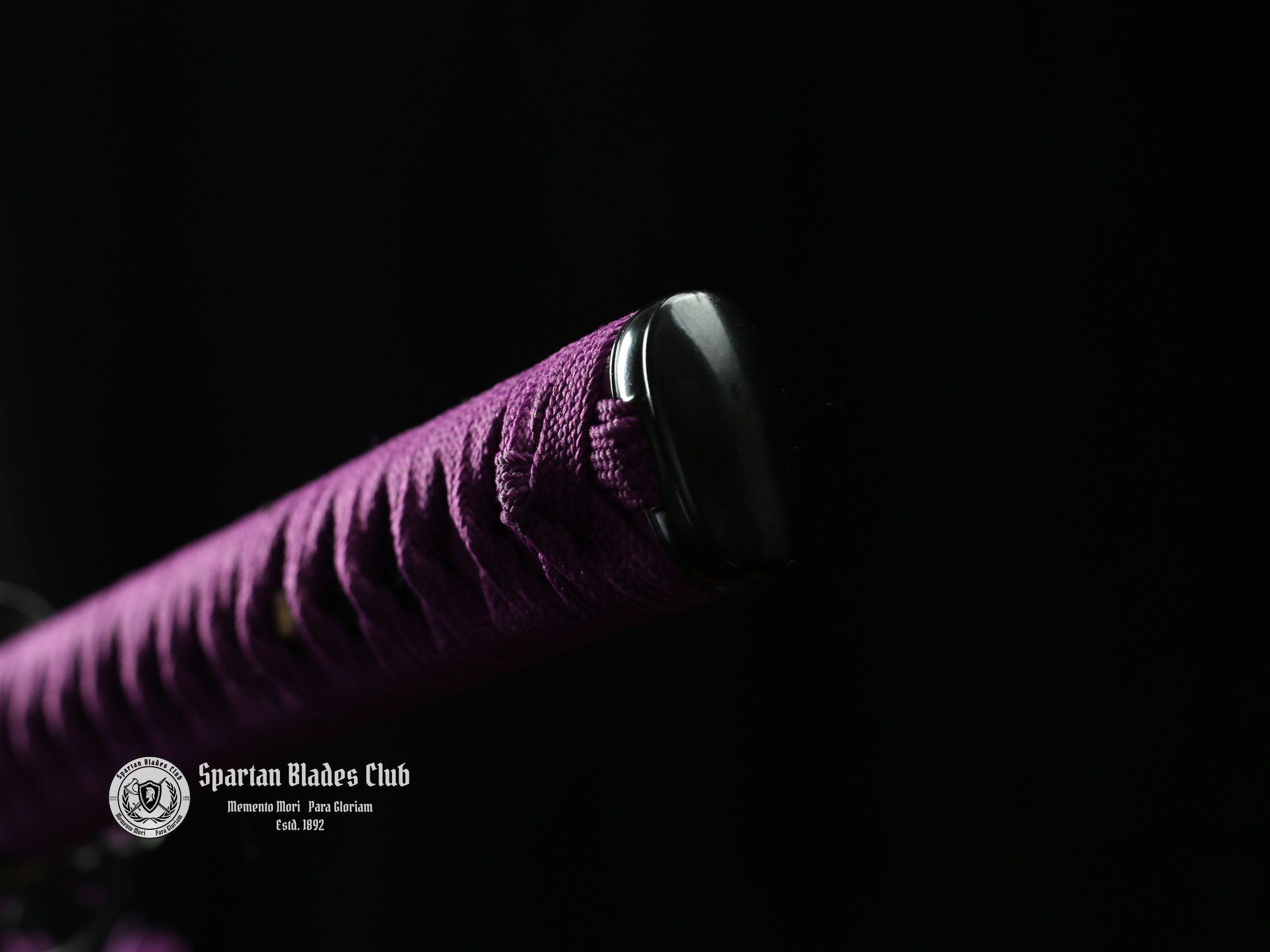 [New] Violet Samurai Katana - T10 Steel - Sharp - Battle Ready - Full Tang - SBC - Spartan Blades Club - 陳氏劍莊1892