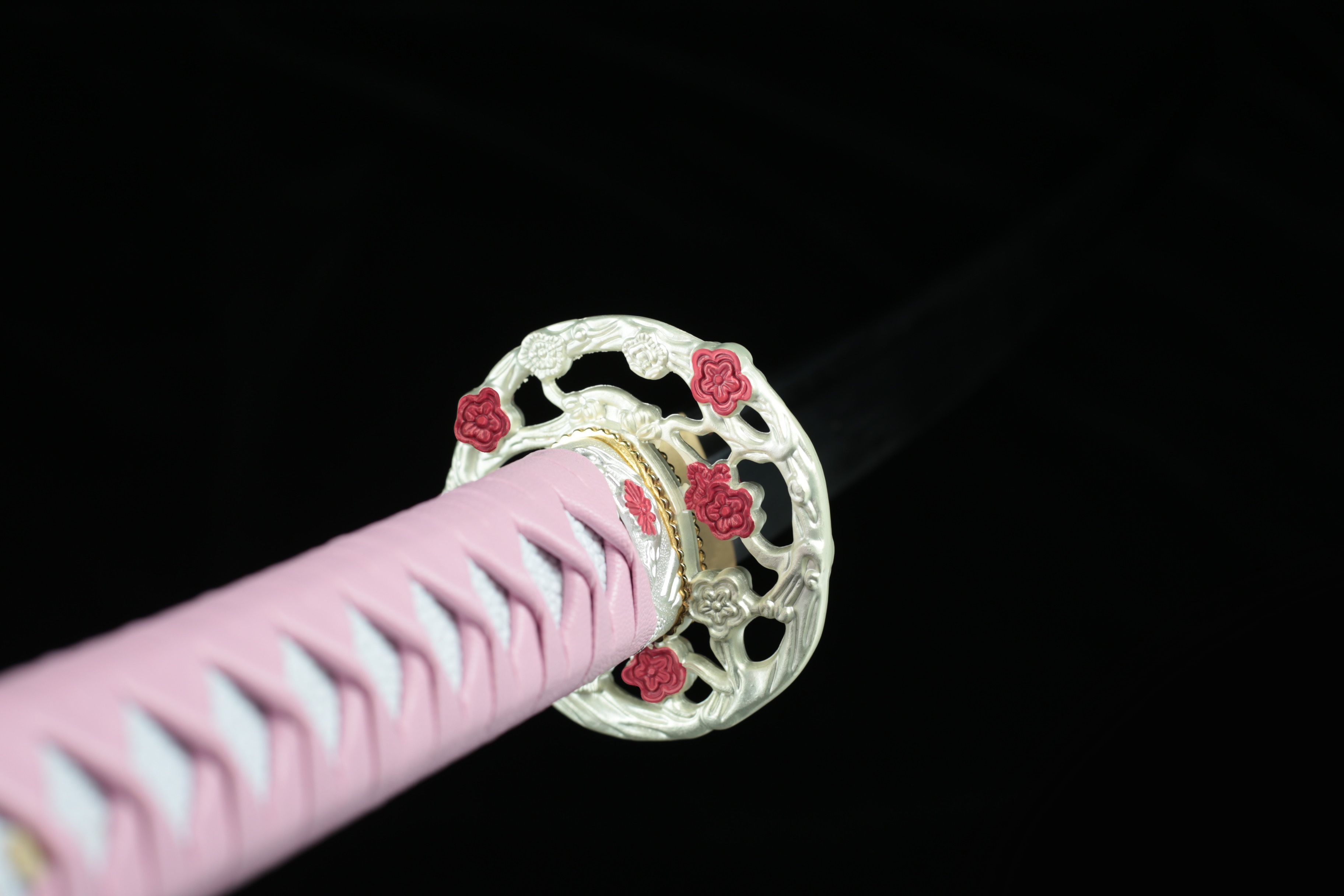 TK43 Barbie Katana - Pink Sakura Samurai - T10 steel - Full Tang -Battle ready - Spartan Blades Club / CHEN'S SWORDS 1892 - Spartan Blades Club - 陳氏劍莊1892