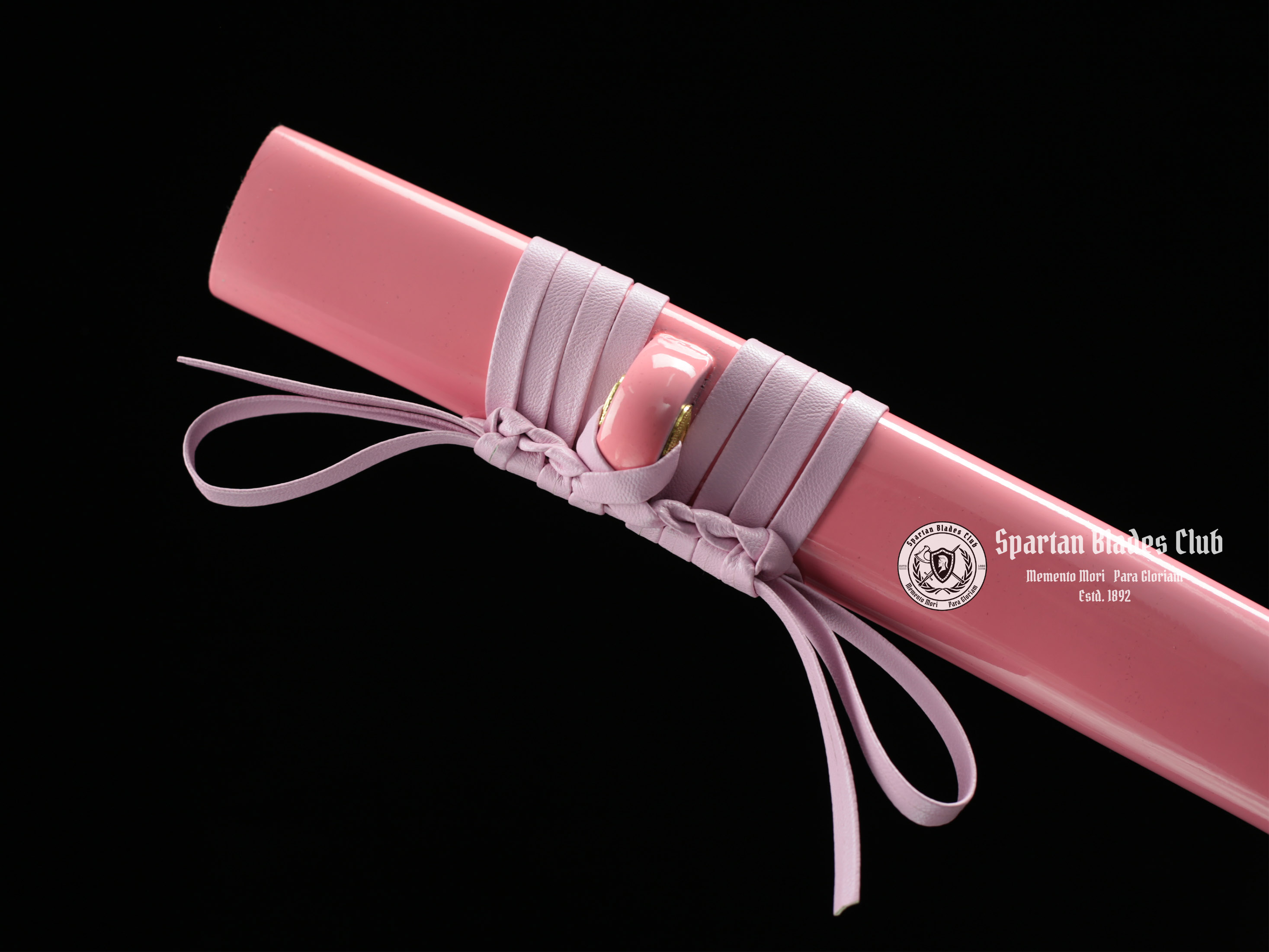 TK43 Barbie Katana - Pink Sakura Samurai - T10 steel - Full Tang -Battle ready - Spartan Blades Club / CHEN'S SWORDS 1892 - Spartan Blades Club - 陳氏劍莊1892