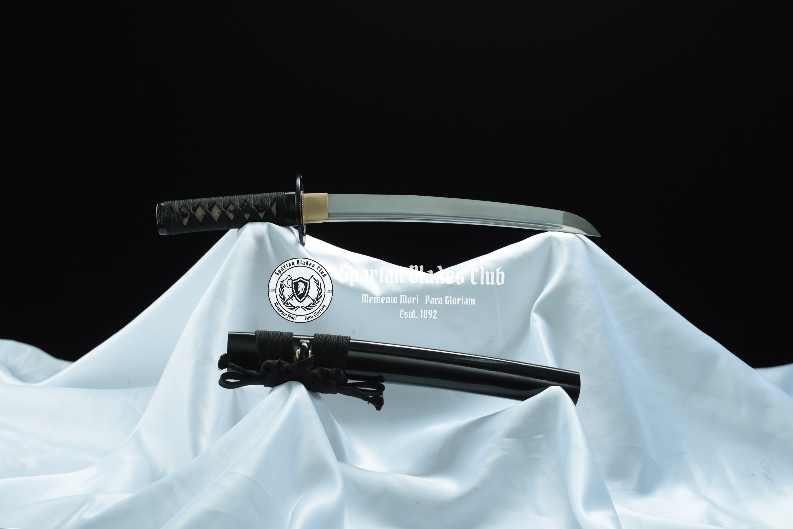 [New]*TK60* Miyamoto Musashi Daisho set - Katana Wakizahi Tanto 3 in 1 - T10 steel - Bo-hi - Full Tang - Battle ready - SBC - Spartan Blades Club - 陳氏劍莊1892