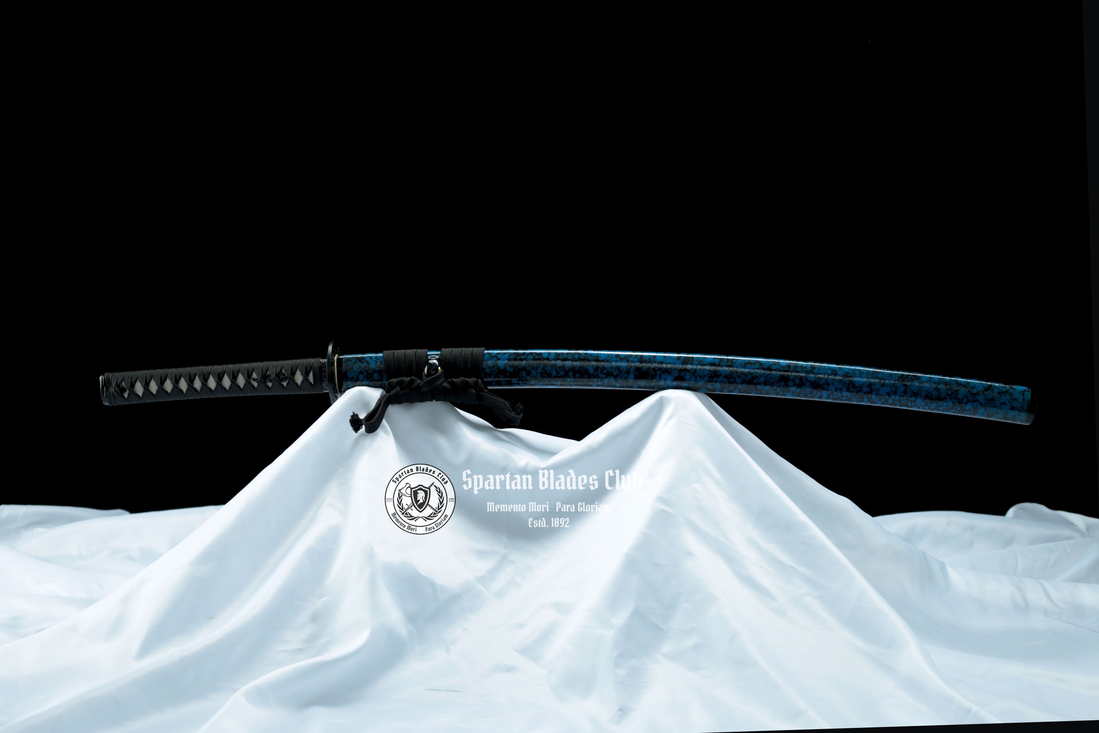 *TK35* Blue Samurai Katana - T10 steel - Clay Tempered - Real Hamon - Forged Blue blade - Full Tang - Battle ready - SBC - Spartan Blades Club - ι³ζ°εθ1892