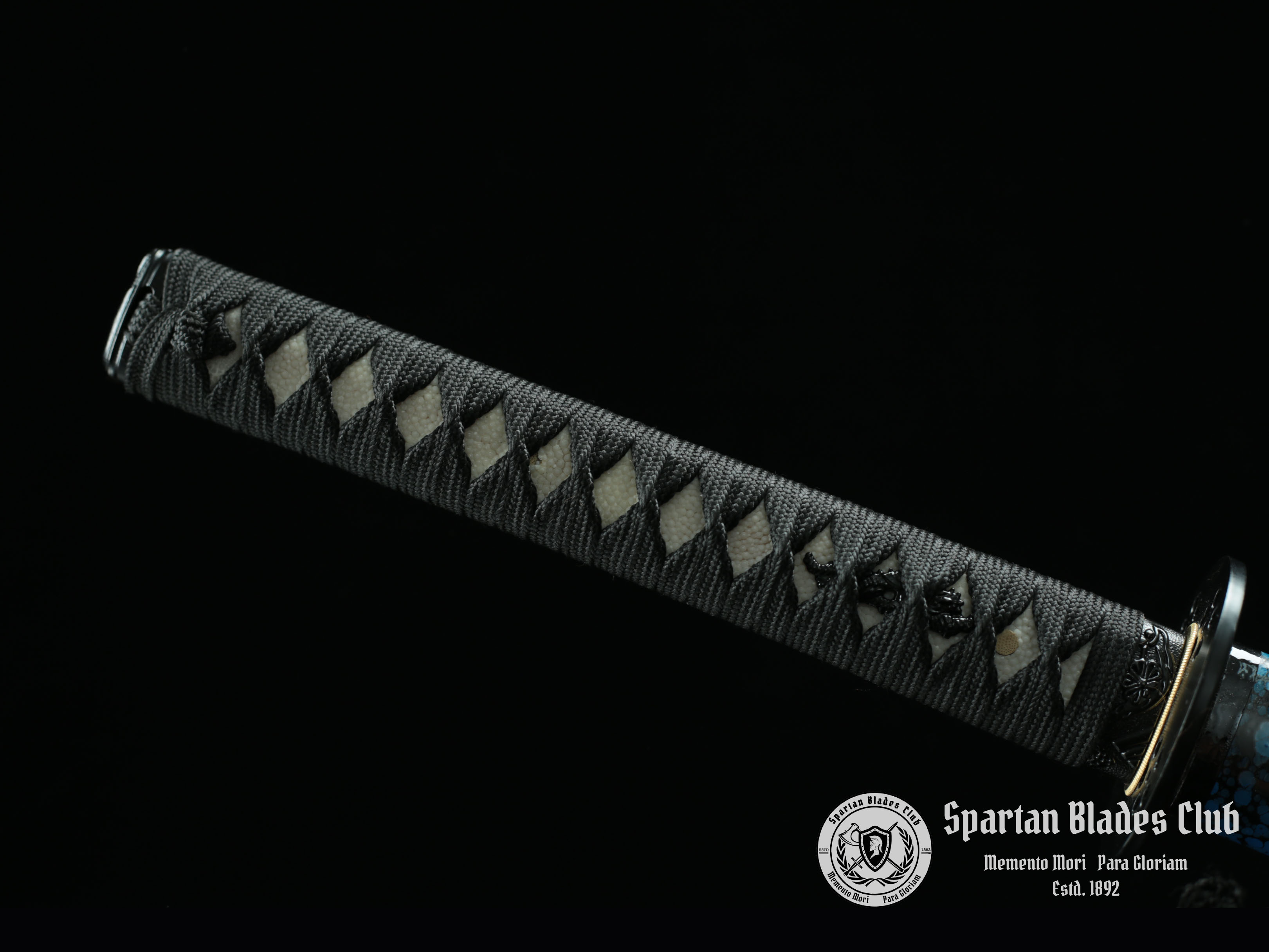 *TK35* Blue Samurai Katana - T10 steel - Clay Tempered - Real Hamon - Forged Blue blade - Full Tang - Battle ready - SBC - Spartan Blades Club - ι³ζ°εθ1892