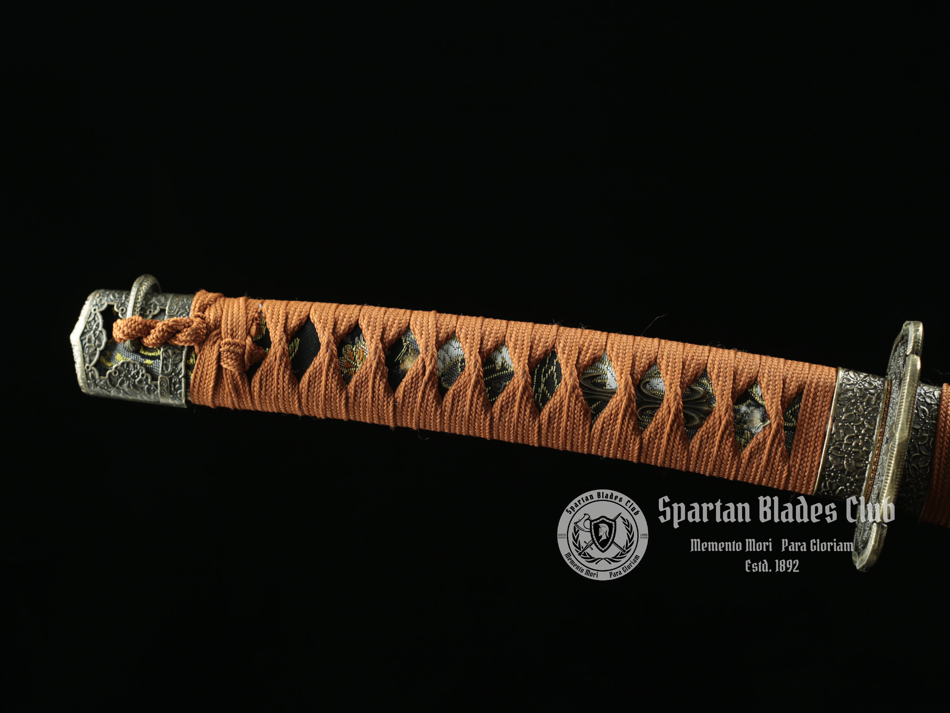 *TK33* Golden Samurai Tachi（金武太刀） - T10 Steel - Exquisite Nickel Alloy Mountings - 104cm (40.94 inches) - Spartan Blades Club - Spartan Blades Club - 陳氏劍莊1892