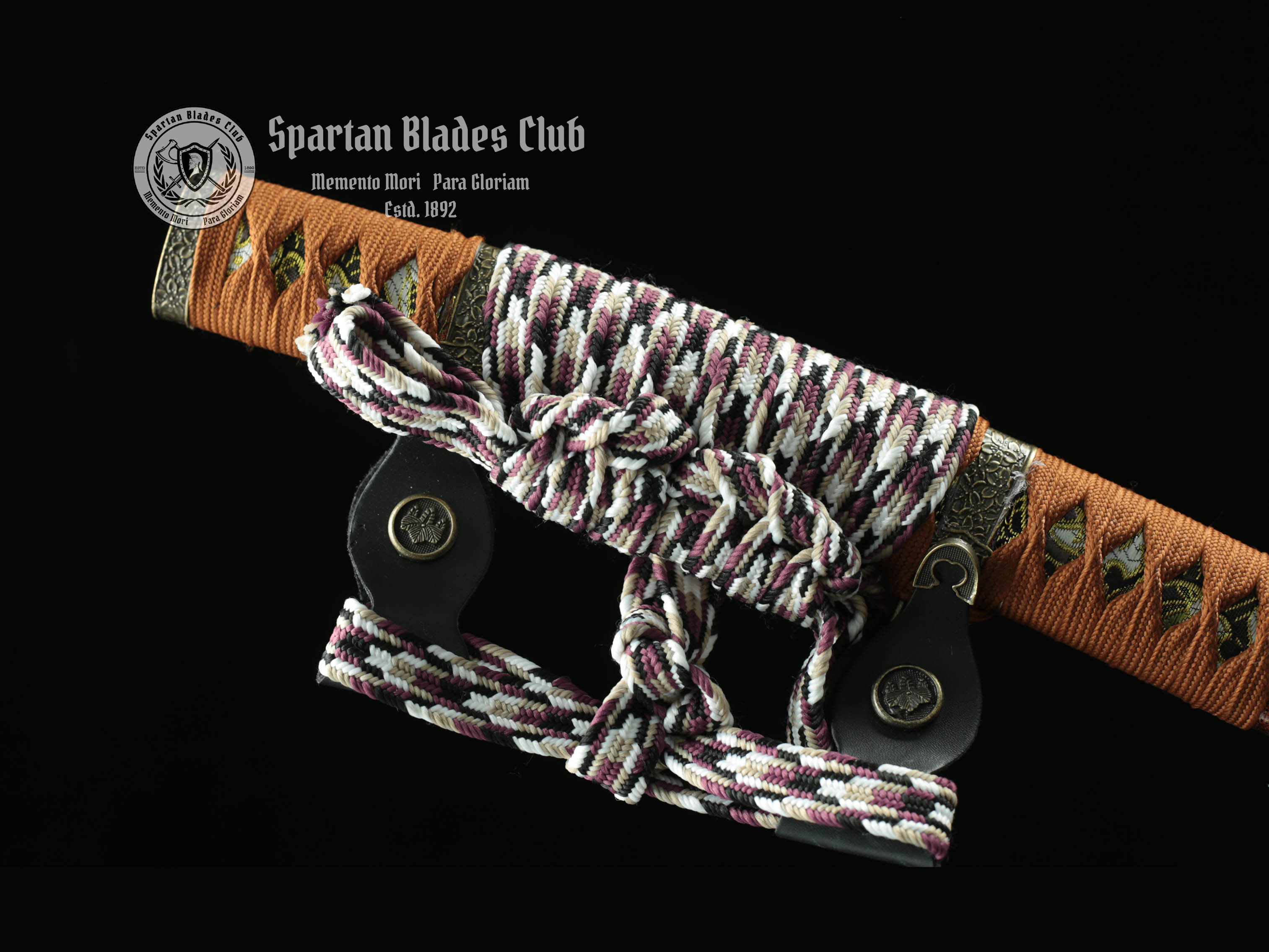 *TK33* Golden Samurai Tachi（金武太刀） - T10 Steel - Exquisite Nickel Alloy Mountings - 104cm (40.94 inches) - Spartan Blades Club - Spartan Blades Club - 陳氏劍莊1892