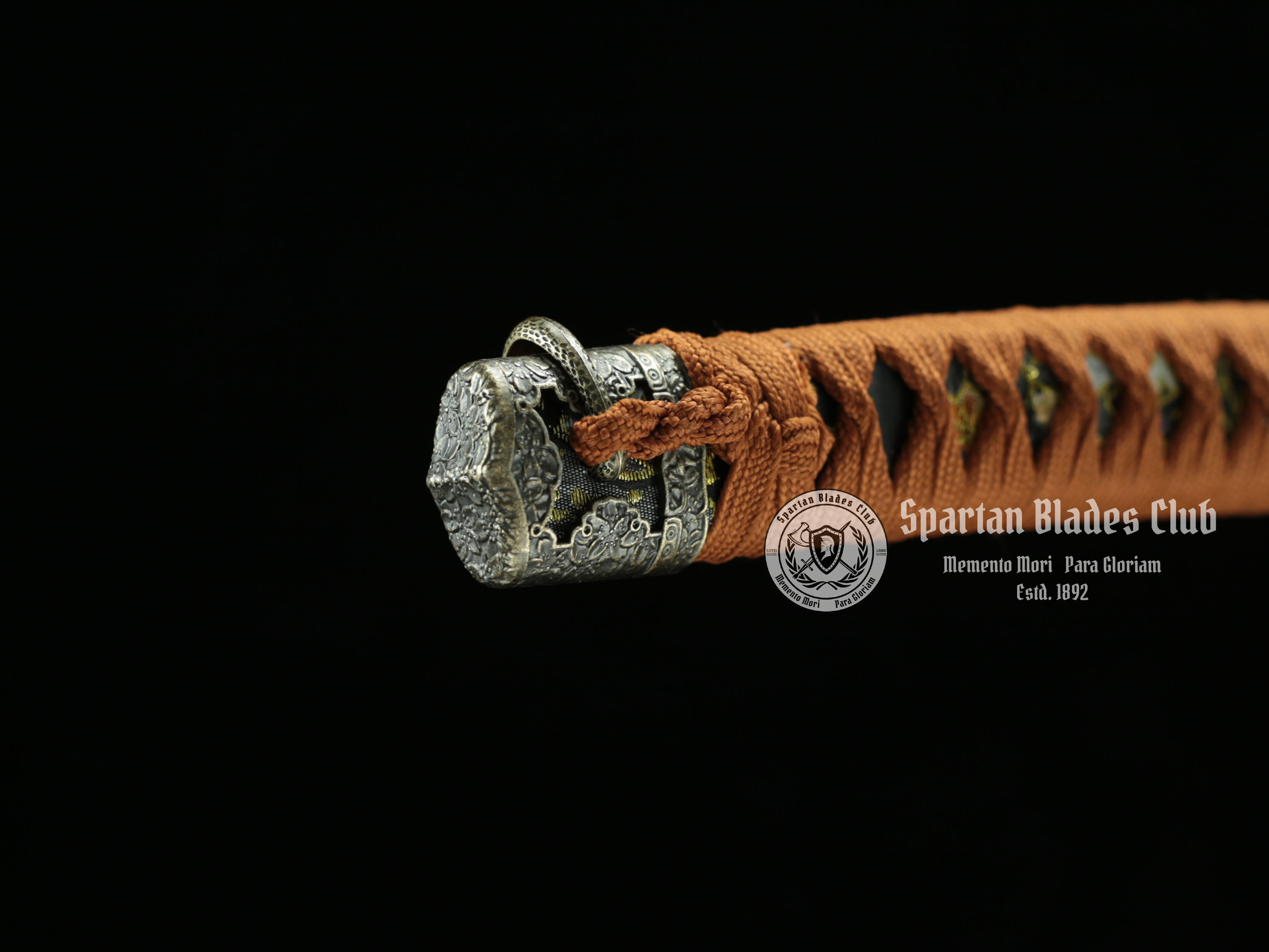 *TK33* Golden Samurai Tachi（金武太刀） - T10 Steel - Exquisite Nickel Alloy Mountings - 104cm (40.94 inches) - Spartan Blades Club - Spartan Blades Club - 陳氏劍莊1892