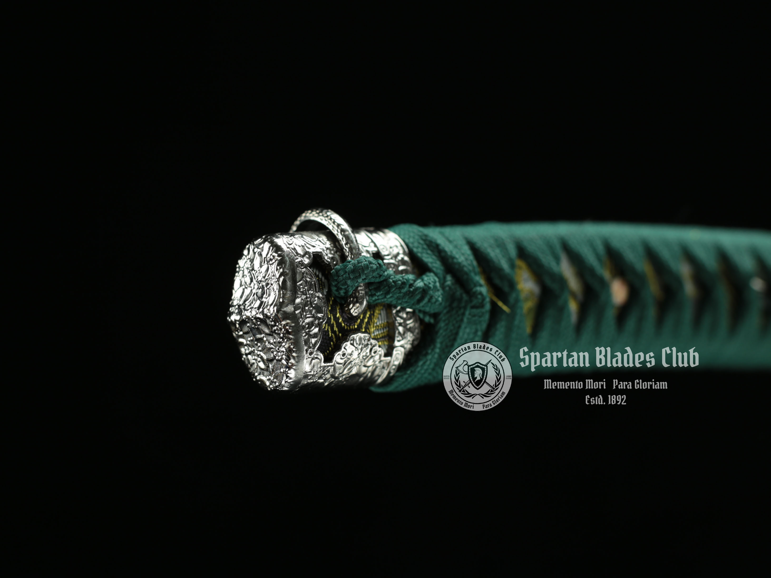 *TK34* Green Demon Tachi(绿魔太刀) - T10 Steel - Exquisite Nickel Alloy Mountings - 104cm (40.94 inches) - Spartan Blades Club - Spartan Blades Club