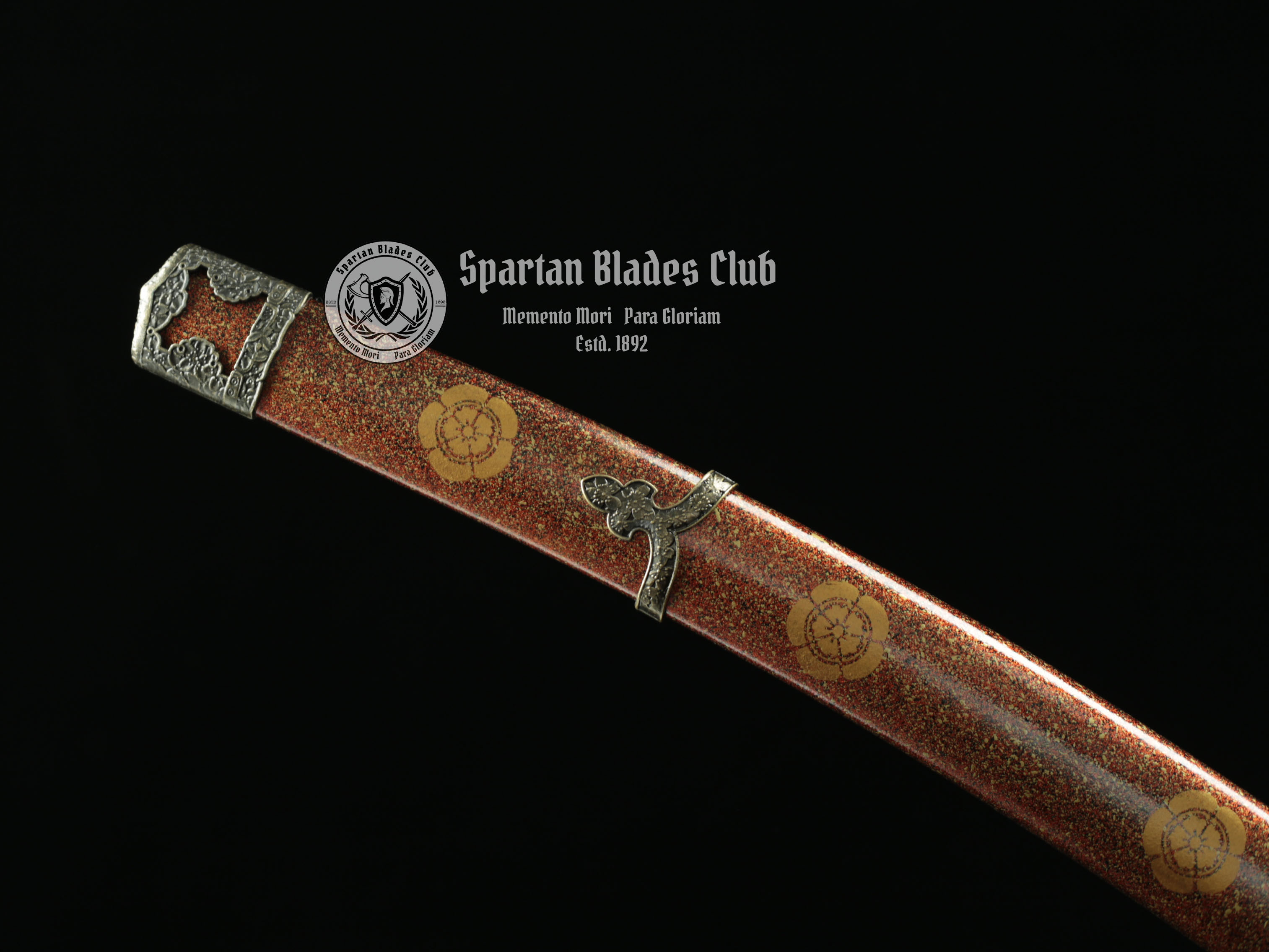 *TK33* Golden Samurai Tachi（金武太刀） - T10 Steel - Exquisite Nickel Alloy Mountings - 104cm (40.94 inches) - Spartan Blades Club - Spartan Blades Club - 陳氏劍莊1892