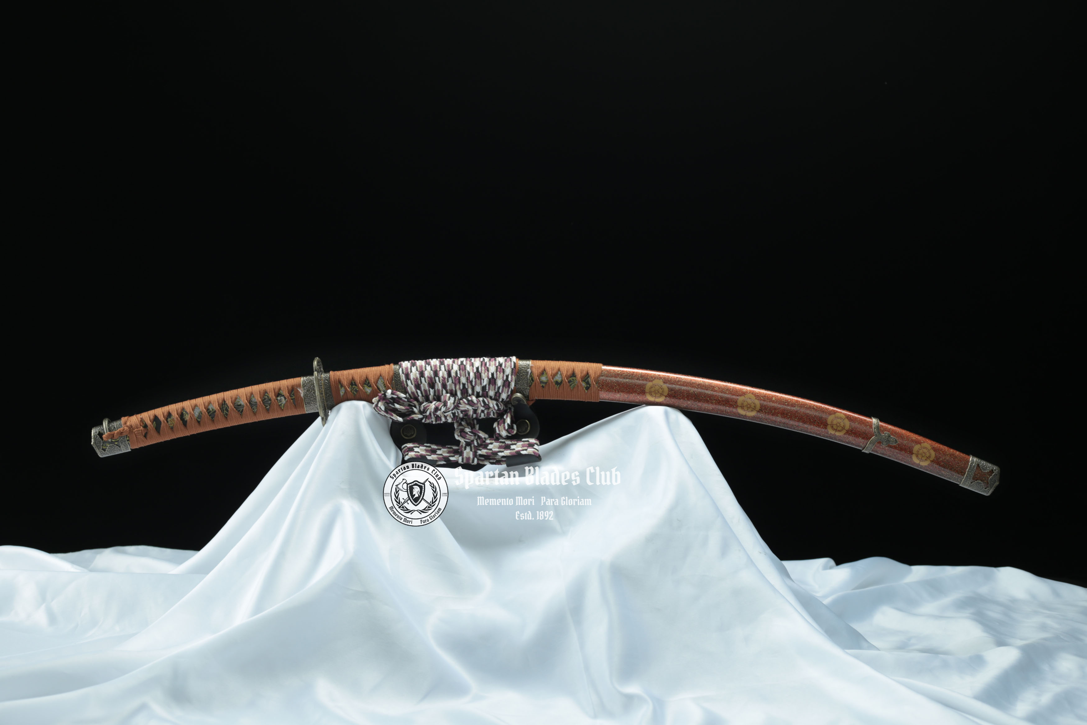 *TK33* Golden Samurai Tachi（金武太刀） - T10 Steel - Exquisite Nickel Alloy Mountings - 104cm (40.94 inches) - Spartan Blades Club - Spartan Blades Club - 陳氏劍莊1892