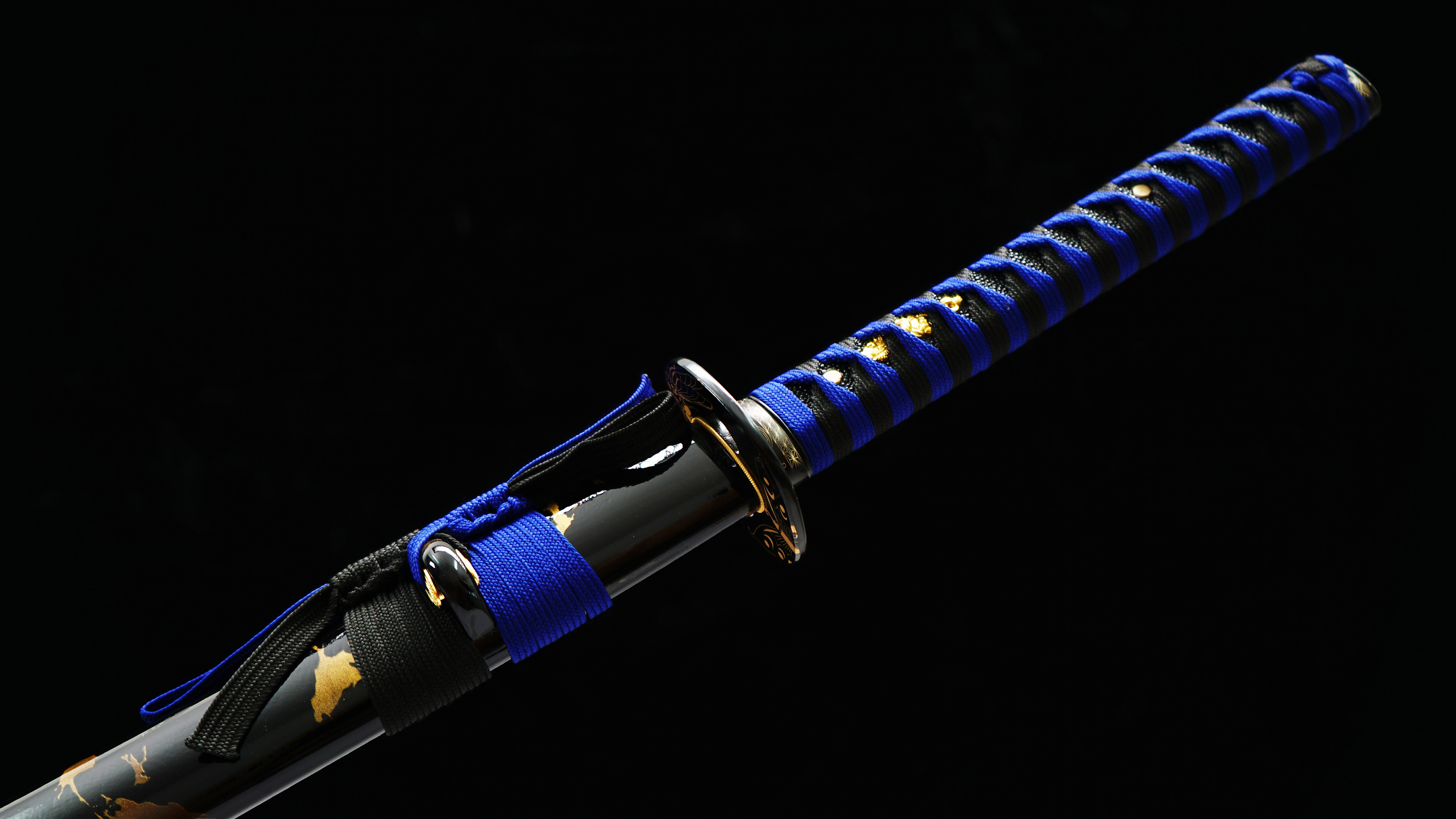 Lanting (蓝蜓)-Practice Katana Sword - Rosewood Blade - Iron Fittings - Authentic Design - Meticulous Craftsmanship - Realism Unmatched - SBC - Spartan Blades Club - 陳氏劍莊1892