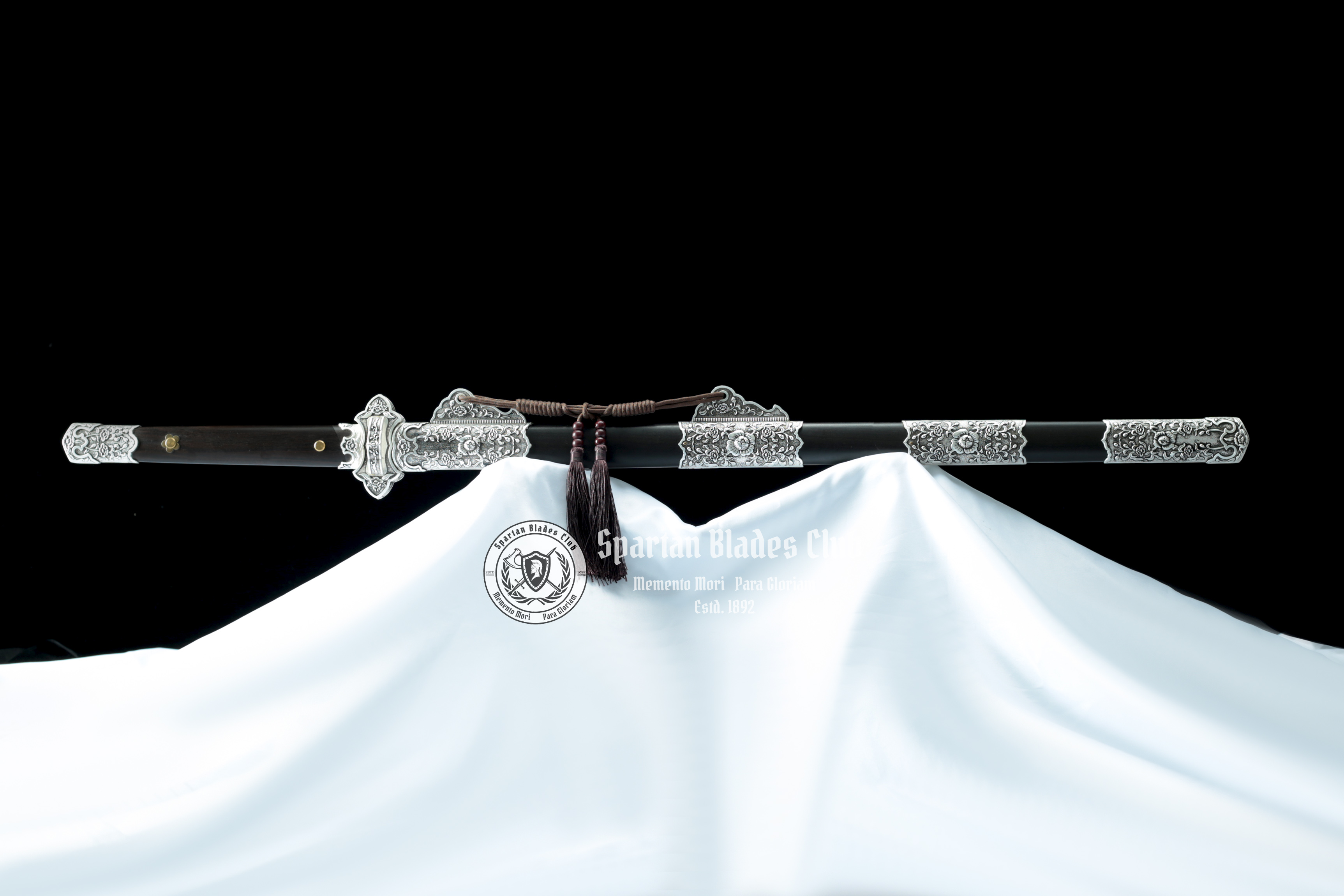 Li Shimin(李世民) Tangdao Sword - Classic Design - T10 Steel - -Exquisite Carved Fittings - Battle ready - Full Tang - S.B.C - Spartan Blades Club