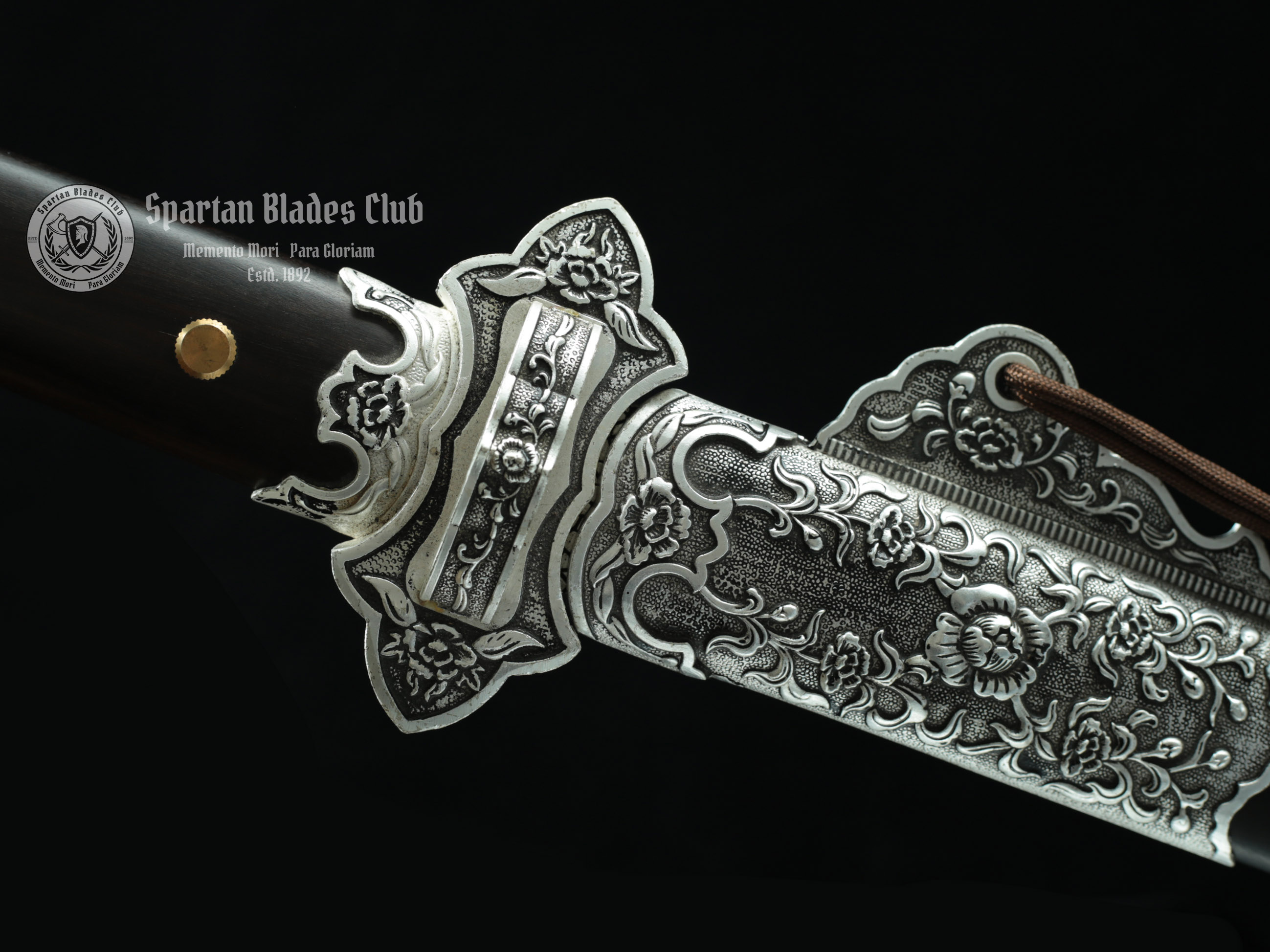 Li Shimin(李世民) Tangdao Sword - Classic Design - T10 Steel - -Exquisite Carved Fittings - Battle ready - Full Tang - S.B.C - Spartan Blades Club