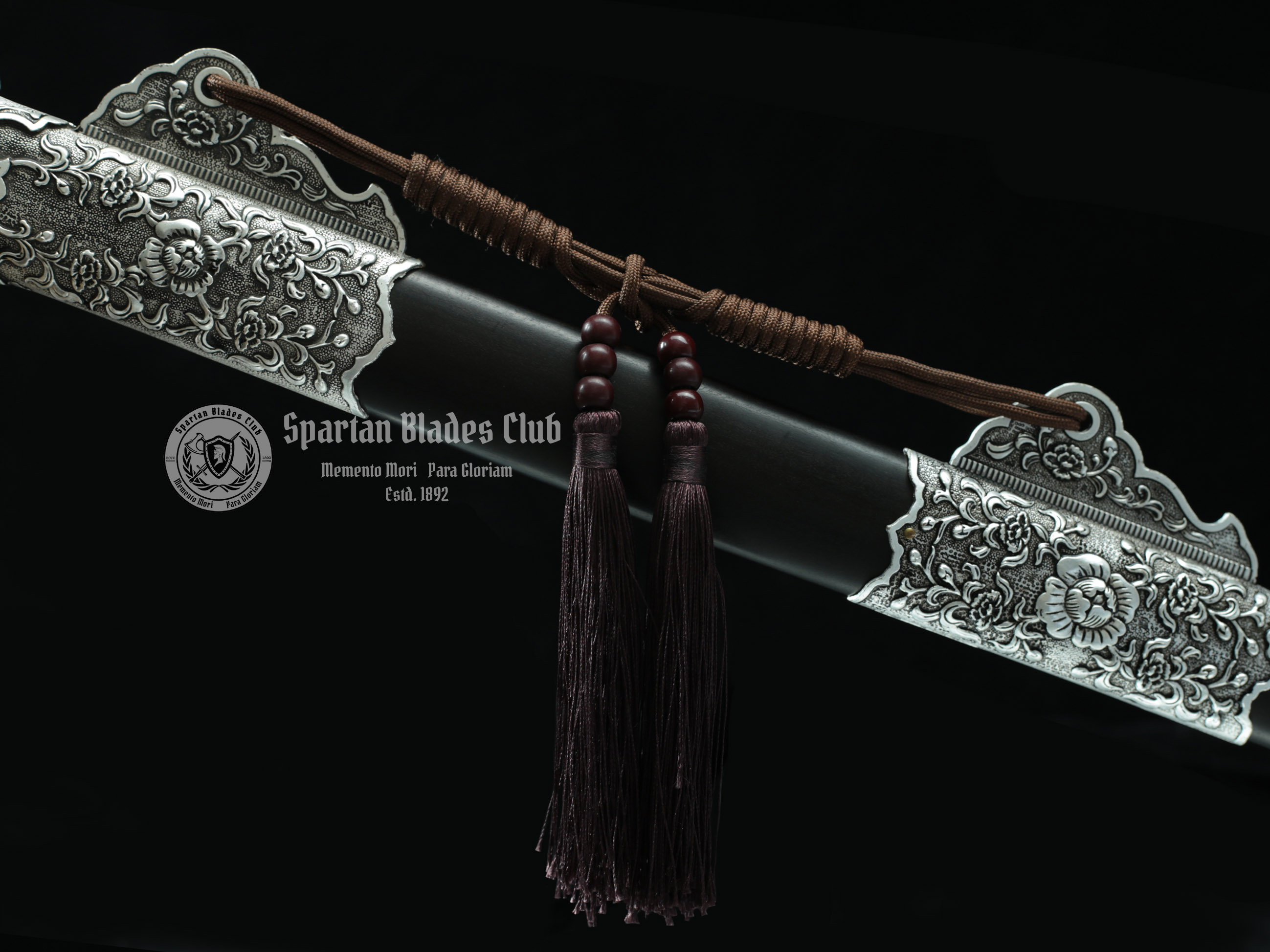 Li Shimin(李世民) Tangdao Sword - Classic Design - T10 Steel - -Exquisite Carved Fittings - Battle ready - Full Tang - S.B.C - Spartan Blades Club
