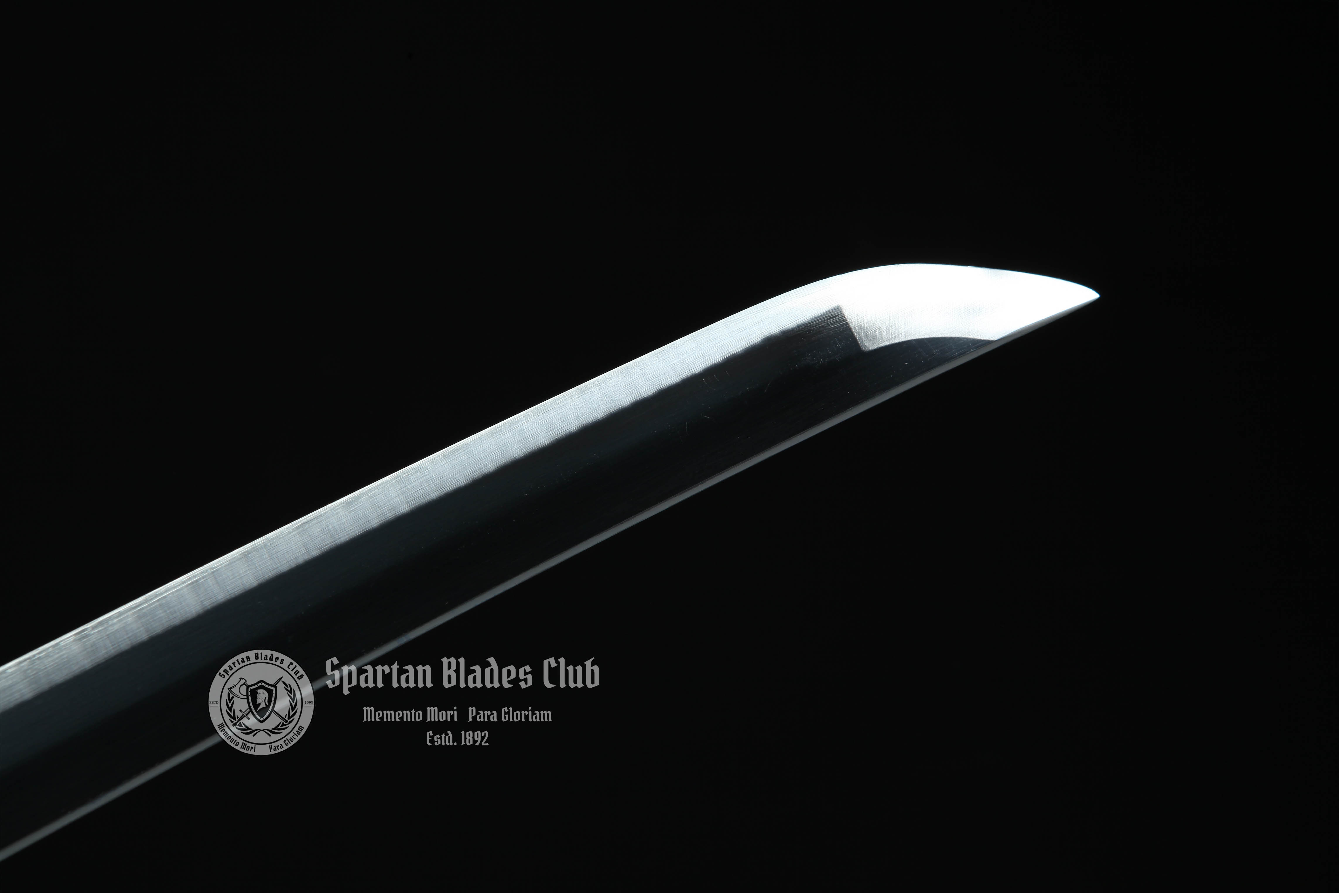 TK50 | Wadou Ichimonji | One Piece | Roronoa Zoro Katana | 1045 Carbon steel | Sharp | Handmade Real Sword | White | Battle-Ready | Full-tang | Japanese Anime Cosplay | Spartan Blades Club | CHEN'S SWORDS 1892 - Spartan Blades Club - 陳氏劍莊1892