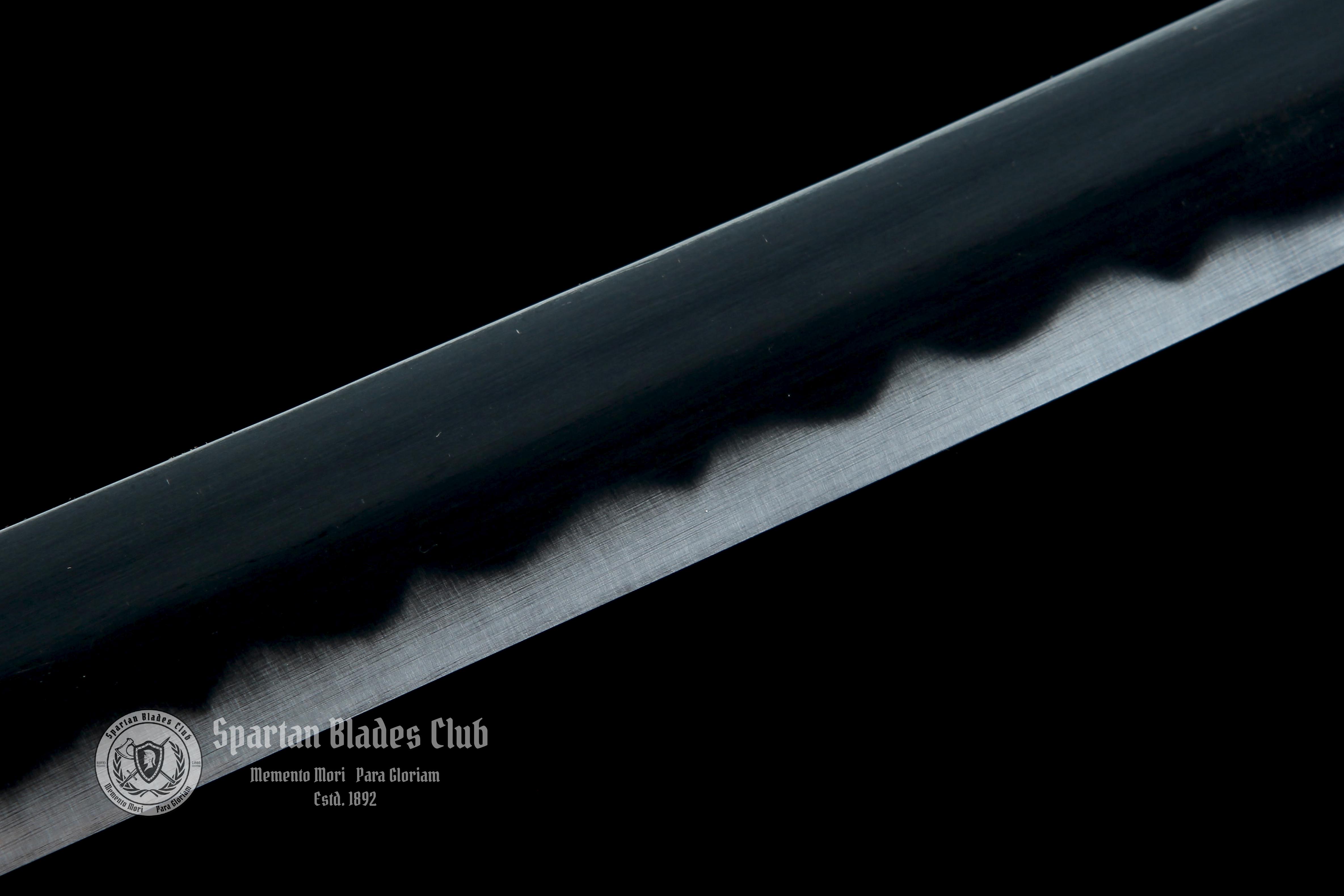 TK51 | Sandai Kitetsu | One Piece | Roronoa Zoro Katana | 1045 Carbon steel | Sharp | Handmade Real Sword | Red | Battle-Ready | Full-tang | Japanese Anime Cosplay | Spartan Blades Club | CHEN'S SWORDS 1892 - Spartan Blades Club - 陳氏劍莊1892