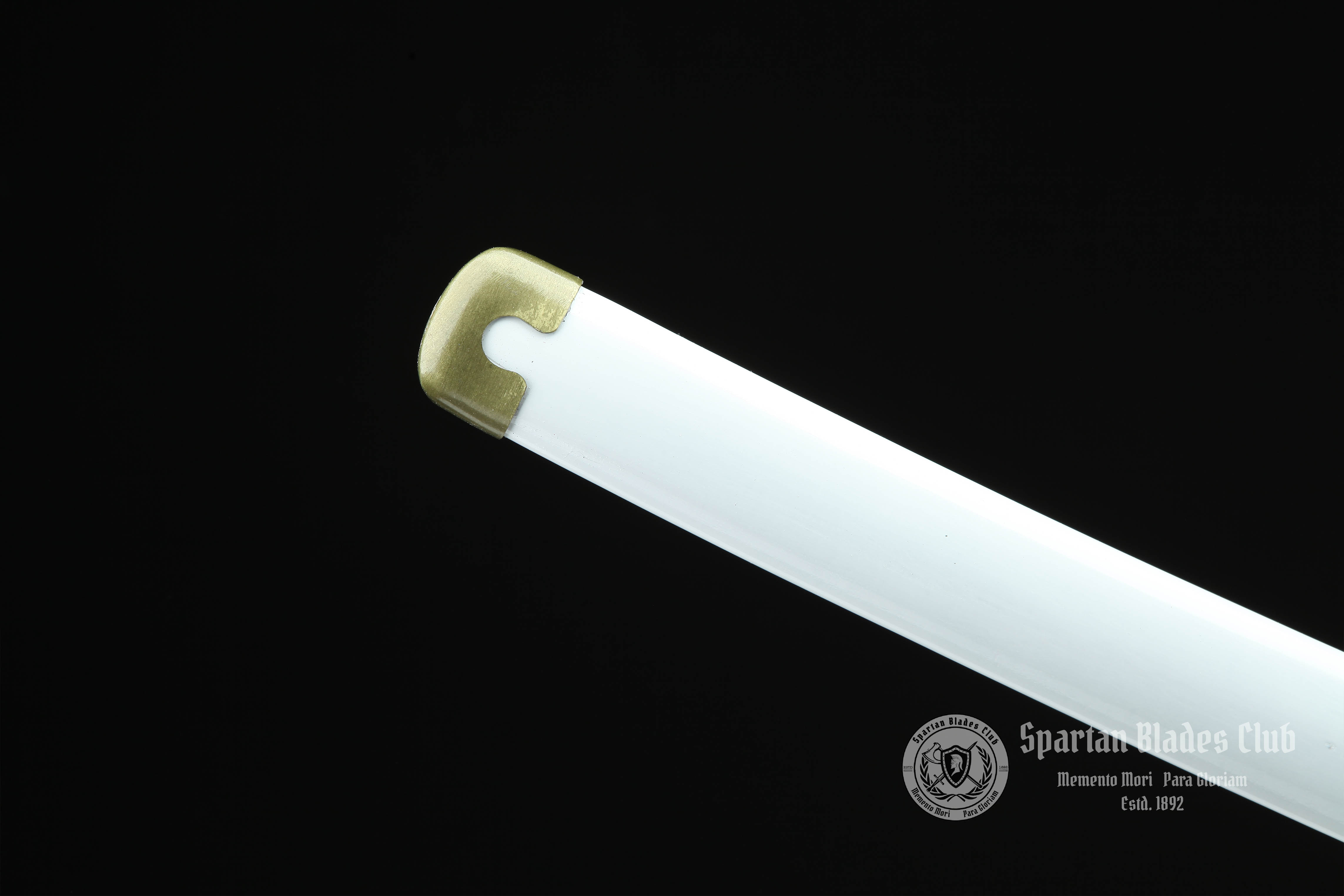 TK50 | Wadou Ichimonji | One Piece | Roronoa Zoro Katana | 1045 Carbon steel | Sharp | Handmade Real Sword | White | Battle-Ready | Full-tang | Japanese Anime Cosplay | Spartan Blades Club | CHEN'S SWORDS 1892 - Spartan Blades Club - 陳氏劍莊1892