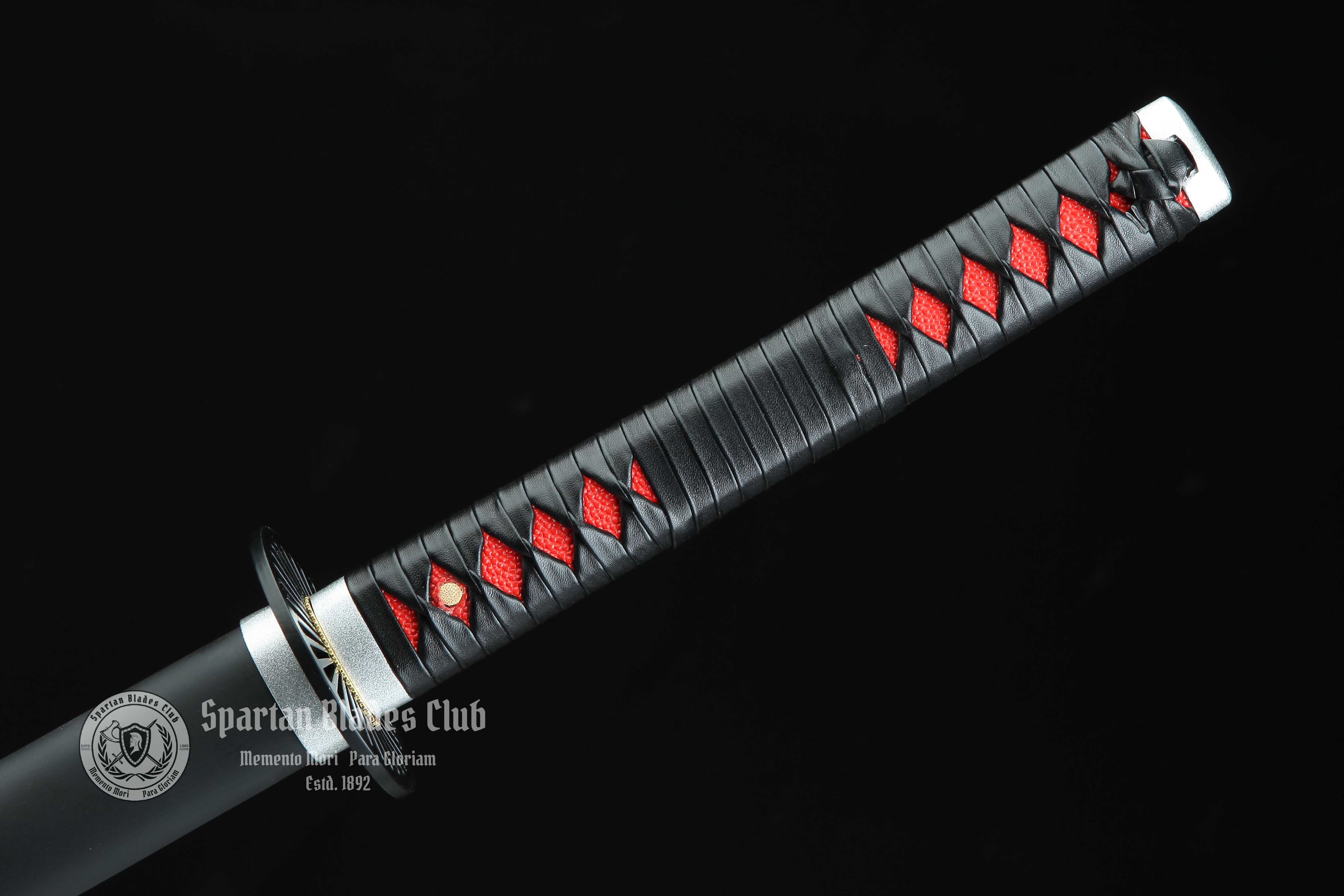 ‎Kamado Tanjiro Sword - Demon Slayer - Handmade Real Sword - Sharp - 1045 Carbon steel - Full tang and Battle ready - Japanese Anime Cosplay - SBC - Spartan Blades Club - 陳氏劍莊1892