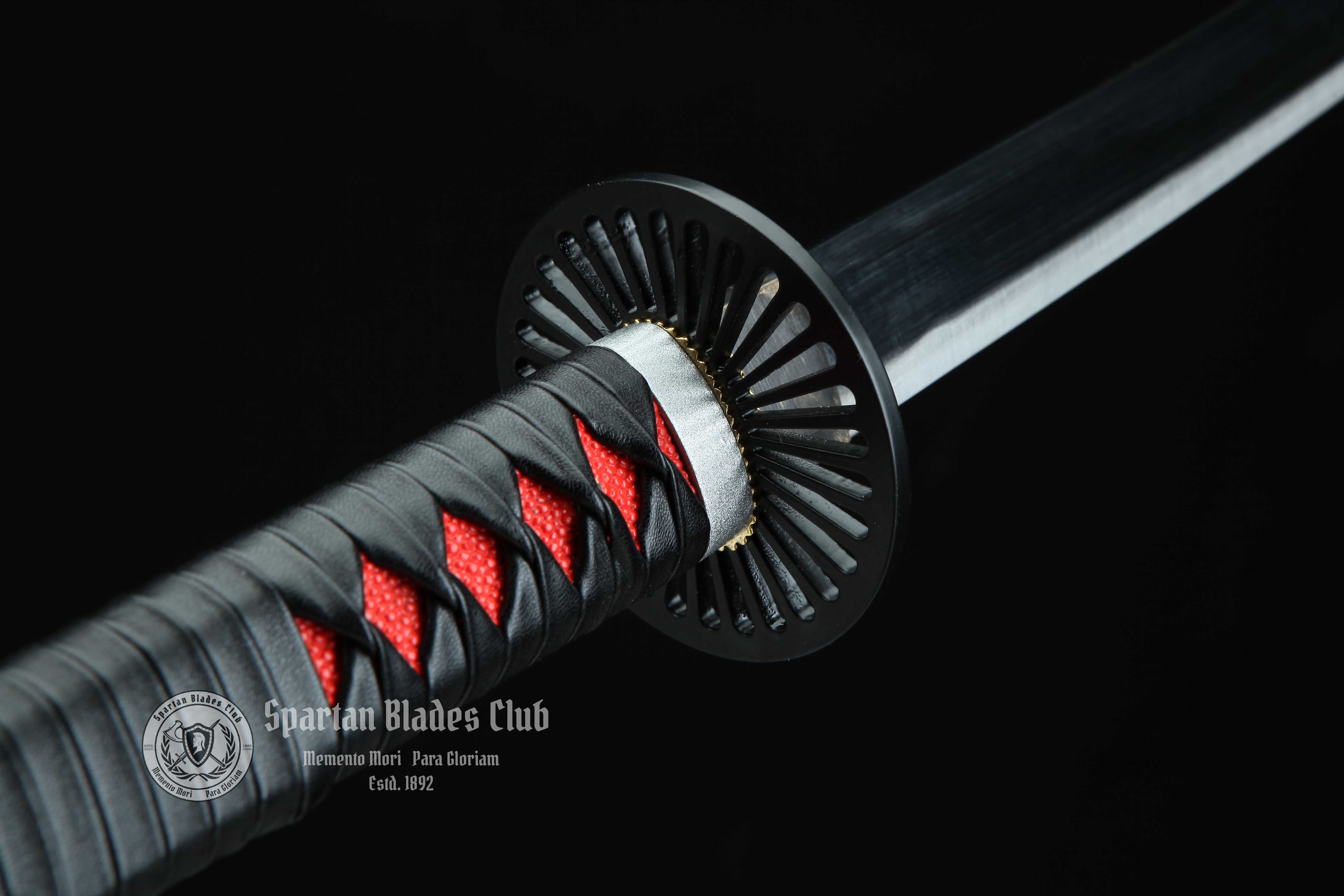 ‎Kamado Tanjiro Sword - Demon Slayer - Handmade Real Sword - Sharp - 1045 Carbon steel - Full tang and Battle ready - Japanese Anime Cosplay - SBC - Spartan Blades Club - 陳氏劍莊1892