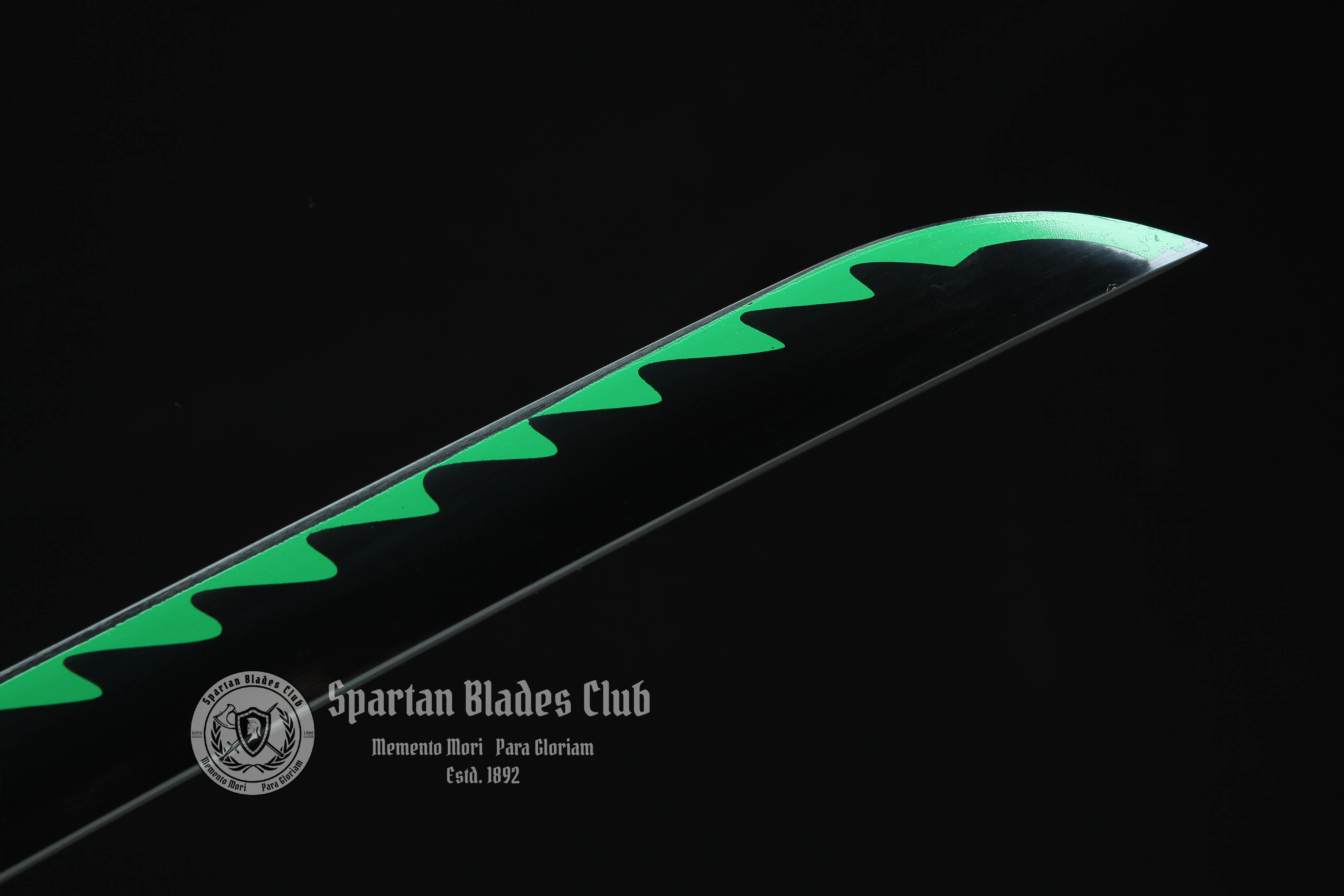 Shinazugawa Sanemi Sword - Demon Slayer - Handmade Real Sword - Sharp - 1045 Carbon steel - Full tang and Battle ready - Japanese Anime Cosplay - SBC - Spartan Blades Club - 陳氏劍莊1892