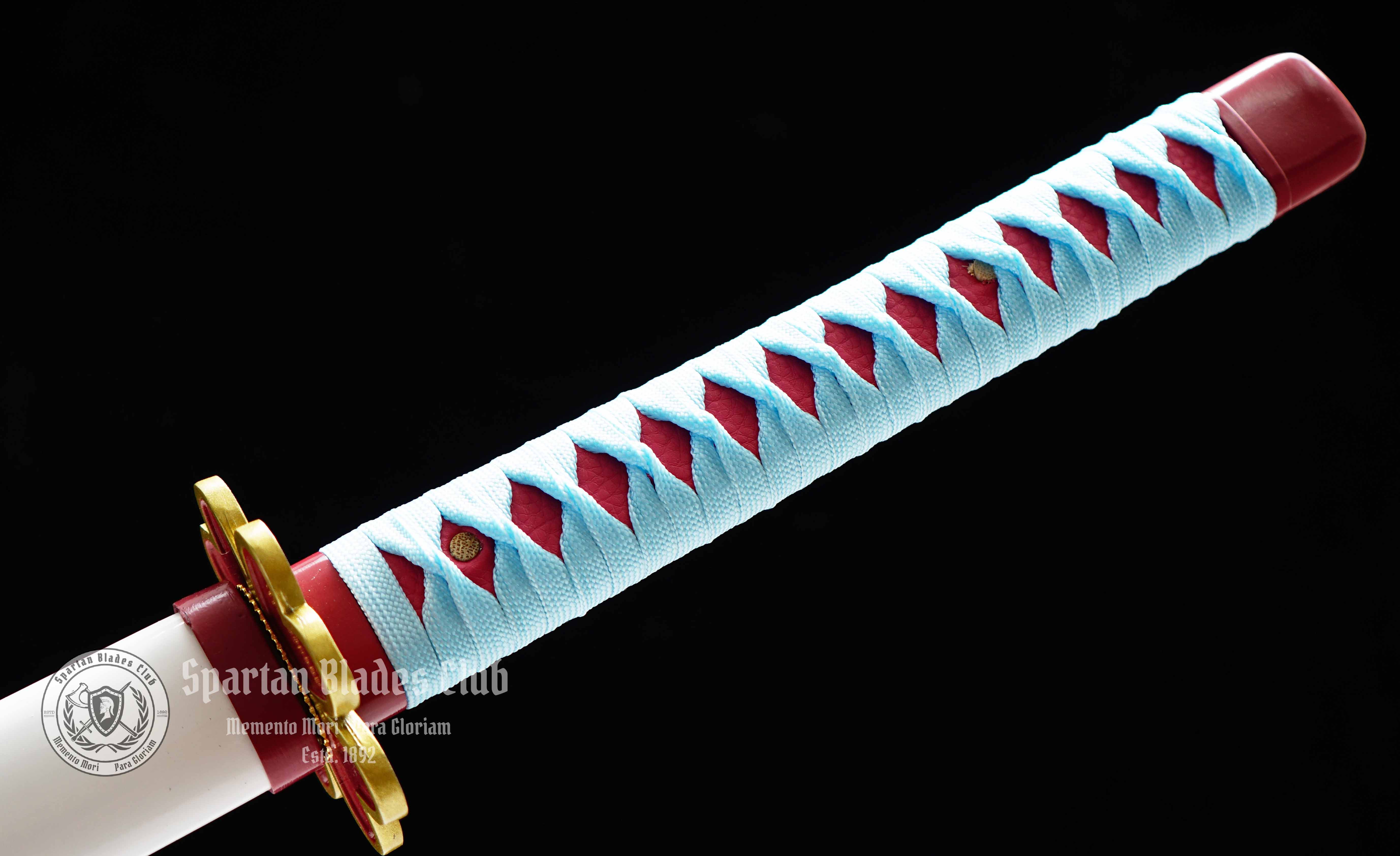 Kanroji Mitsuri Sword - Demon Slayer - Handmade Real Sword - Sharp - 1045 Carbon steel - Full tang and Battle ready - Japanese Anime Cosplay - SBC - Spartan Blades Club - 陳氏劍莊1892