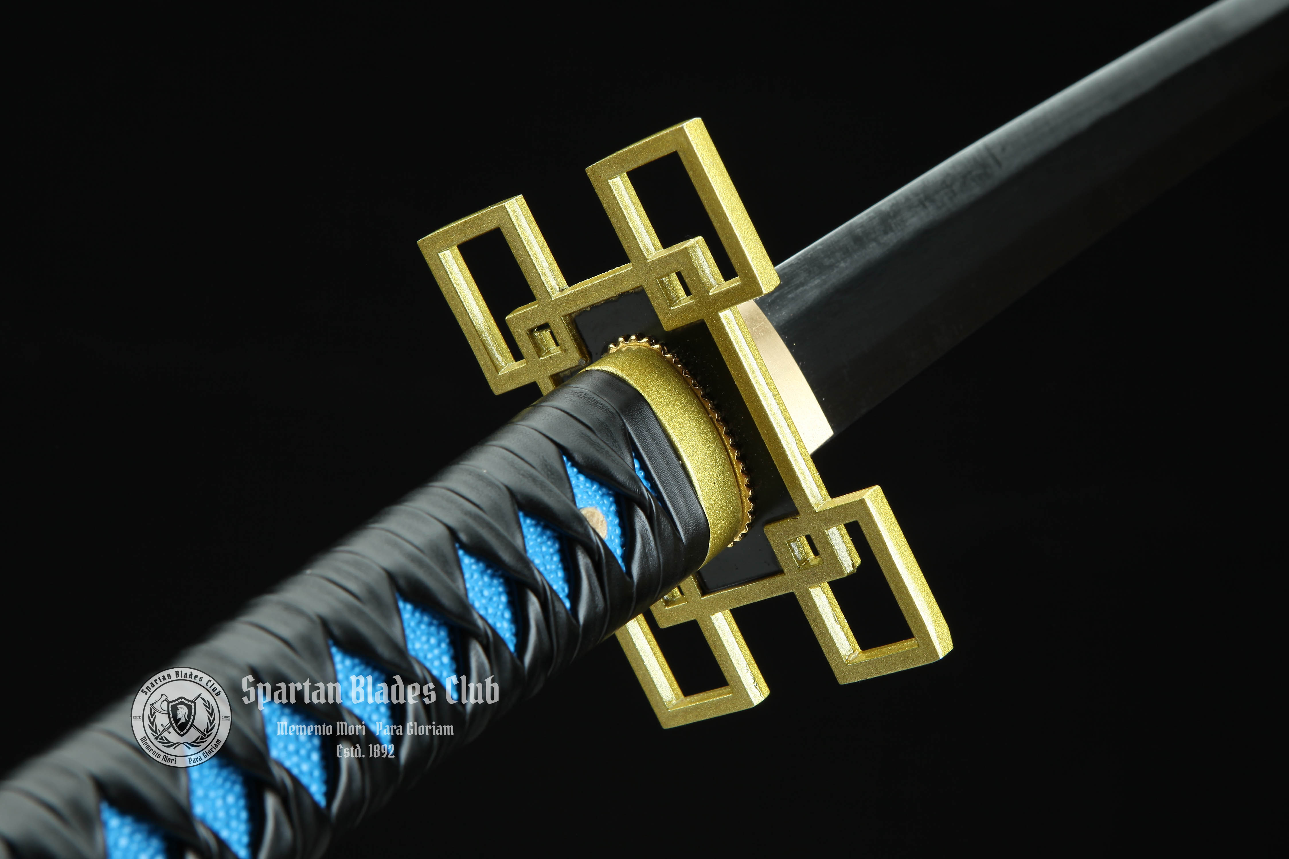 Tokitou Muichirou Sword - Demon Slayer - Handmade Real Sword - Sharp - 1045 Carbon steel - Full tang and Battle ready - Japanese Anime Cosplay - SBC - Spartan Blades Club - 陳氏劍莊1892