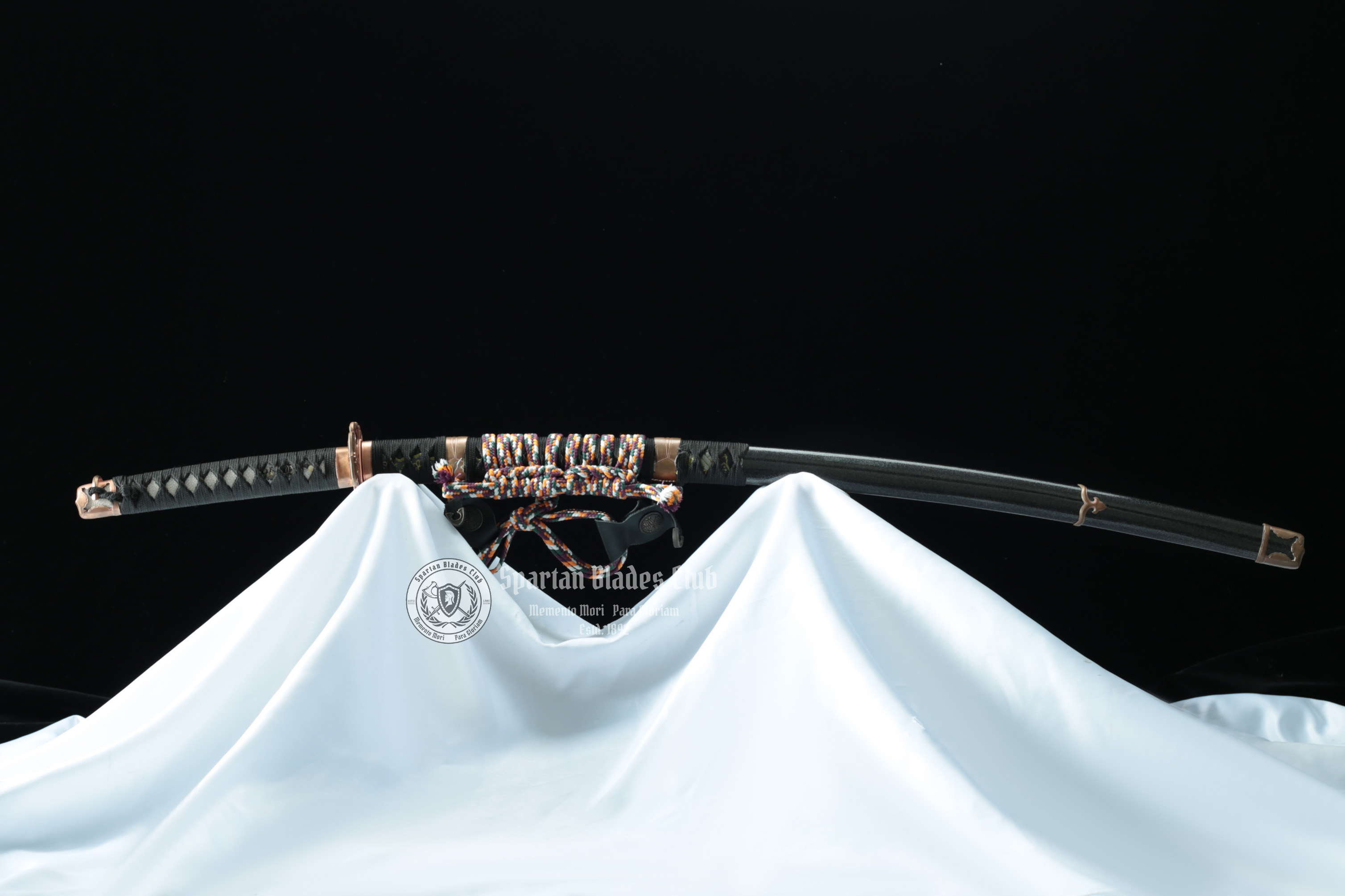 *TK23* Chiau no Ha(千秋之刃) Tachi Sword - Spring Steel(65 Mn) - Full Tang - Exquisite Copper Mountings -Handcrafted - Battle Ready - S.B.C - Spartan Blades Club - 陳氏劍莊1892