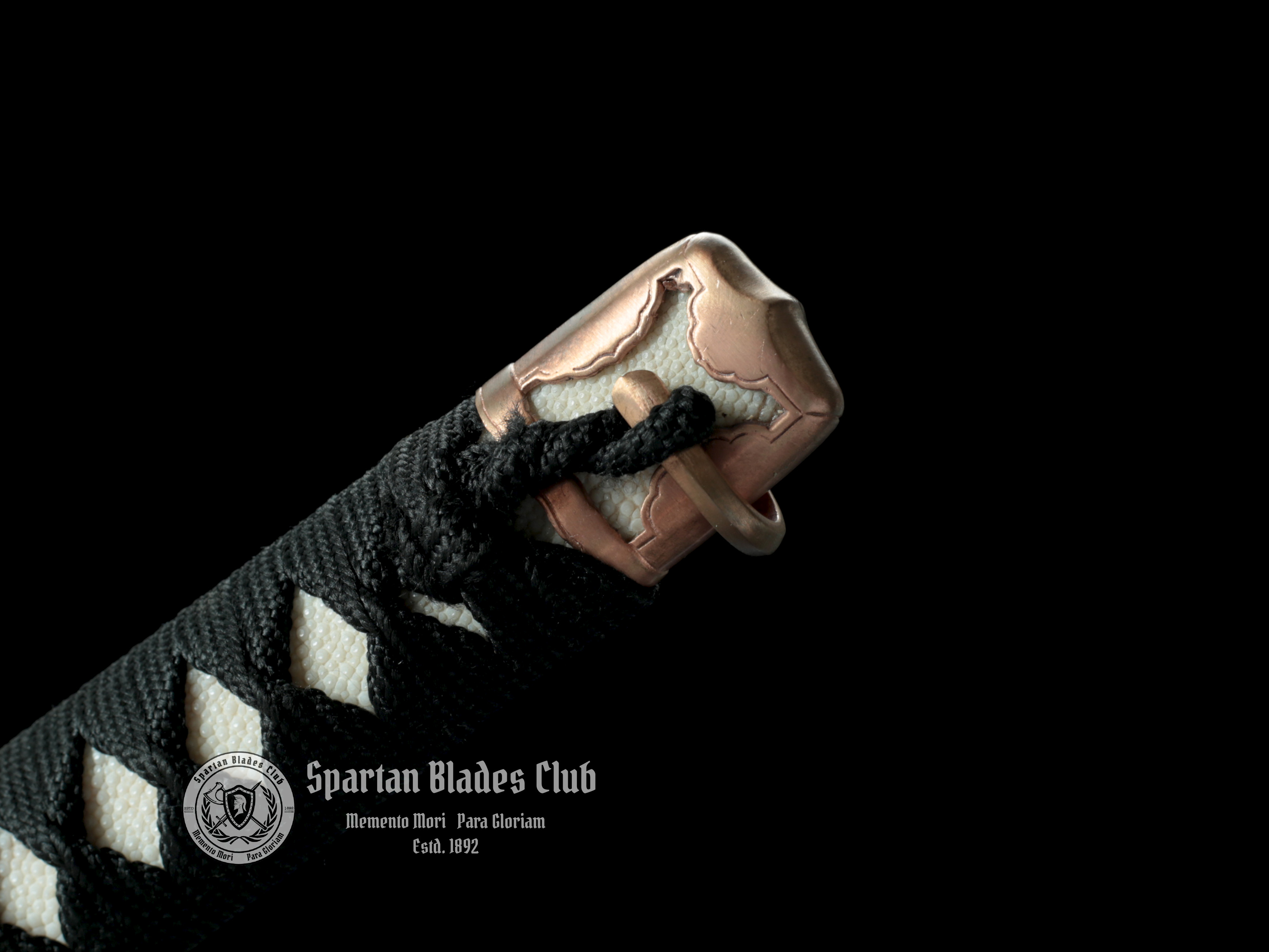 *TK23* Chiau no Ha(千秋之刃) Tachi Sword - Spring Steel(65 Mn) - Full Tang - Exquisite Copper Mountings -Handcrafted - Battle Ready - S.B.C - Spartan Blades Club - 陳氏劍莊1892