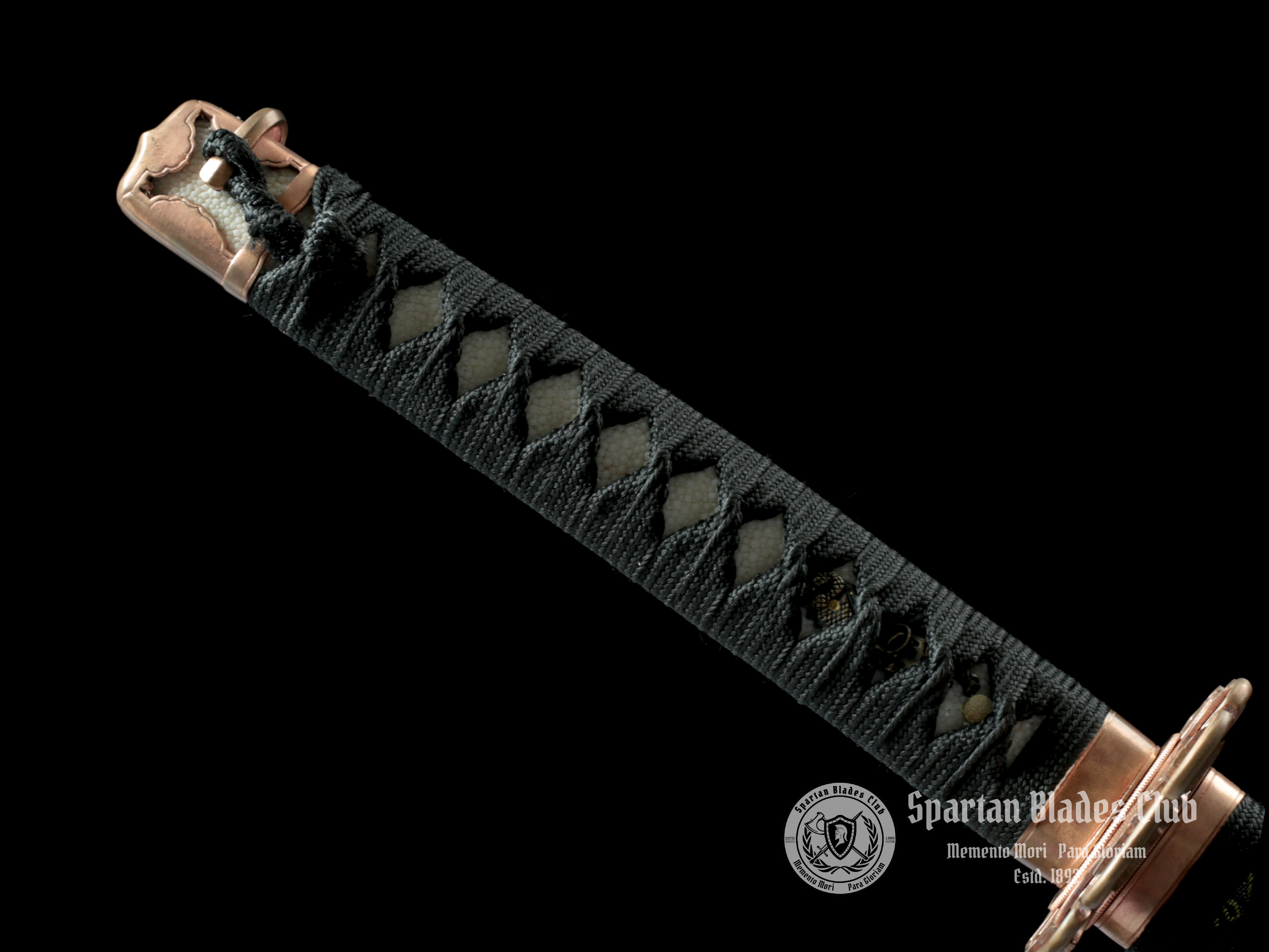 *TK23* Chiau no Ha(千秋之刃) Tachi Sword - Spring Steel(65 Mn) - Full Tang - Exquisite Copper Mountings -Handcrafted - Battle Ready - S.B.C - Spartan Blades Club - 陳氏劍莊1892