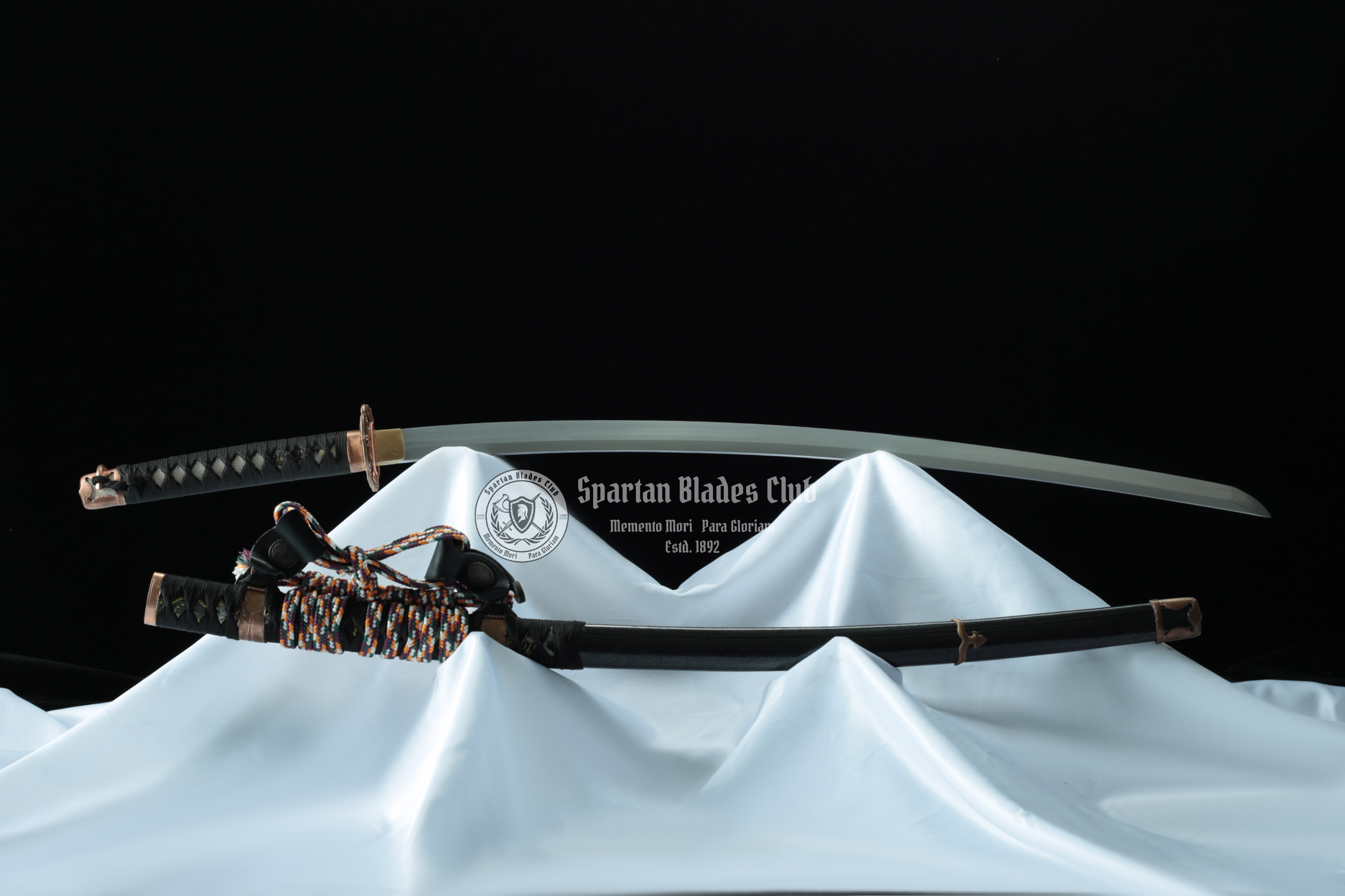 *TK23* Chiau no Ha(千秋之刃) Tachi Sword - Spring Steel(65 Mn) - Full Tang - Exquisite Copper Mountings -Handcrafted - Battle Ready - S.B.C - Spartan Blades Club - 陳氏劍莊1892