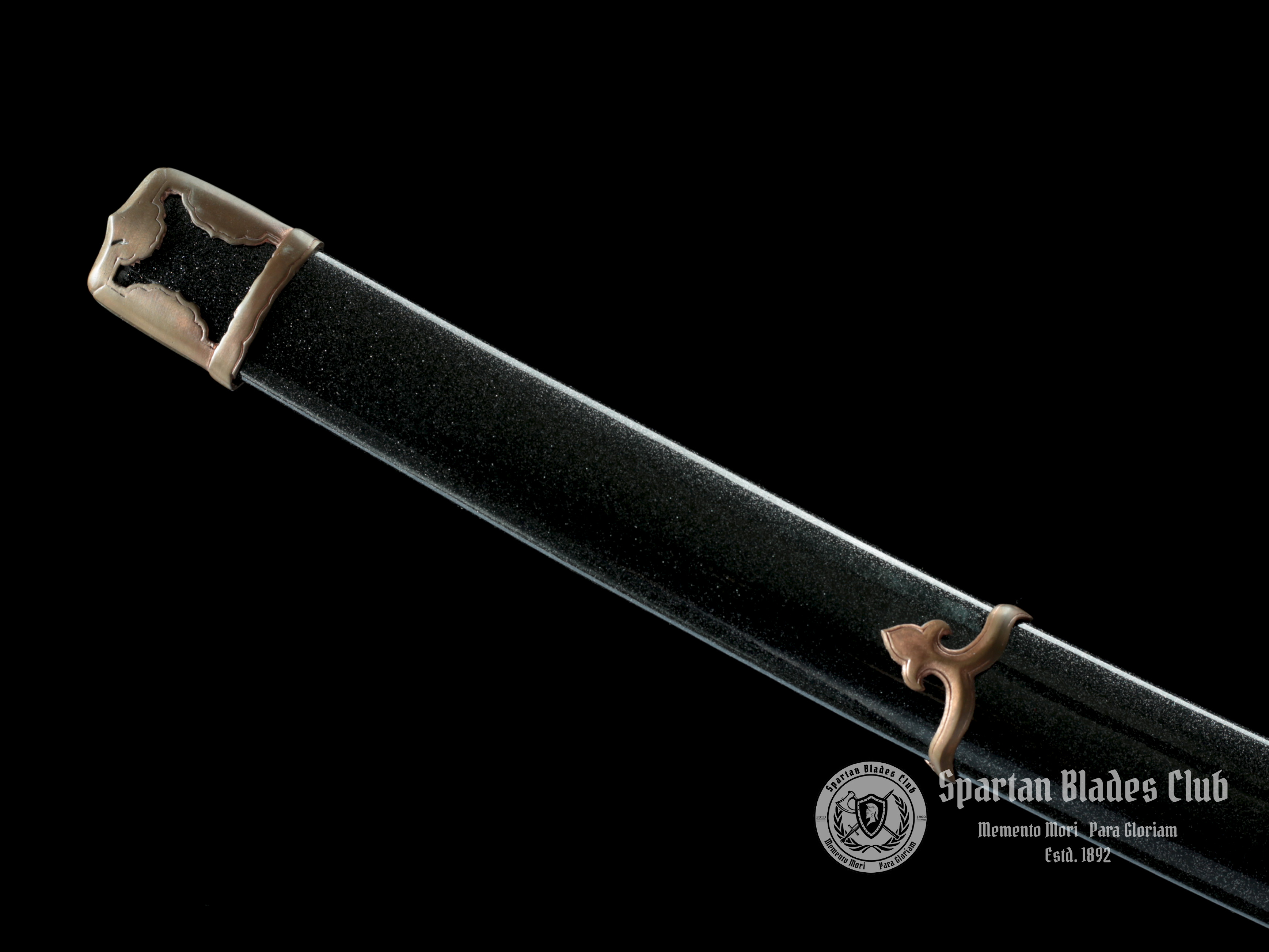 *TK23* Chiau no Ha(千秋之刃) Tachi Sword - Spring Steel(65 Mn) - Full Tang - Exquisite Copper Mountings -Handcrafted - Battle Ready - S.B.C - Spartan Blades Club - 陳氏劍莊1892