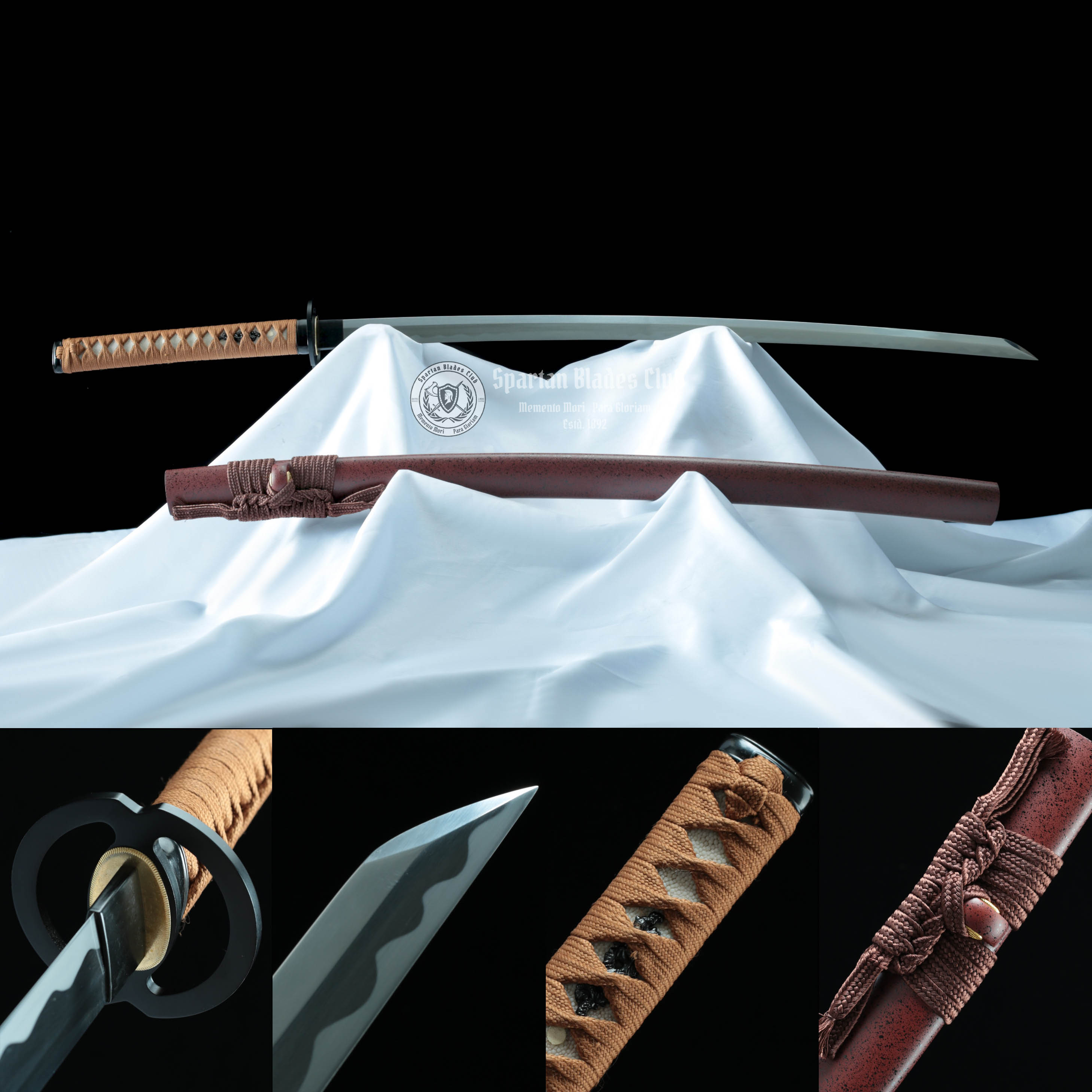TK29 Rurouni Kenshin - Samurai X -  Sakabato Katana - Reverse Blade - High Manganese Steel - Battle ready - Full Tang - S.B.C - Spartan Blades Club - 陳氏劍莊1892