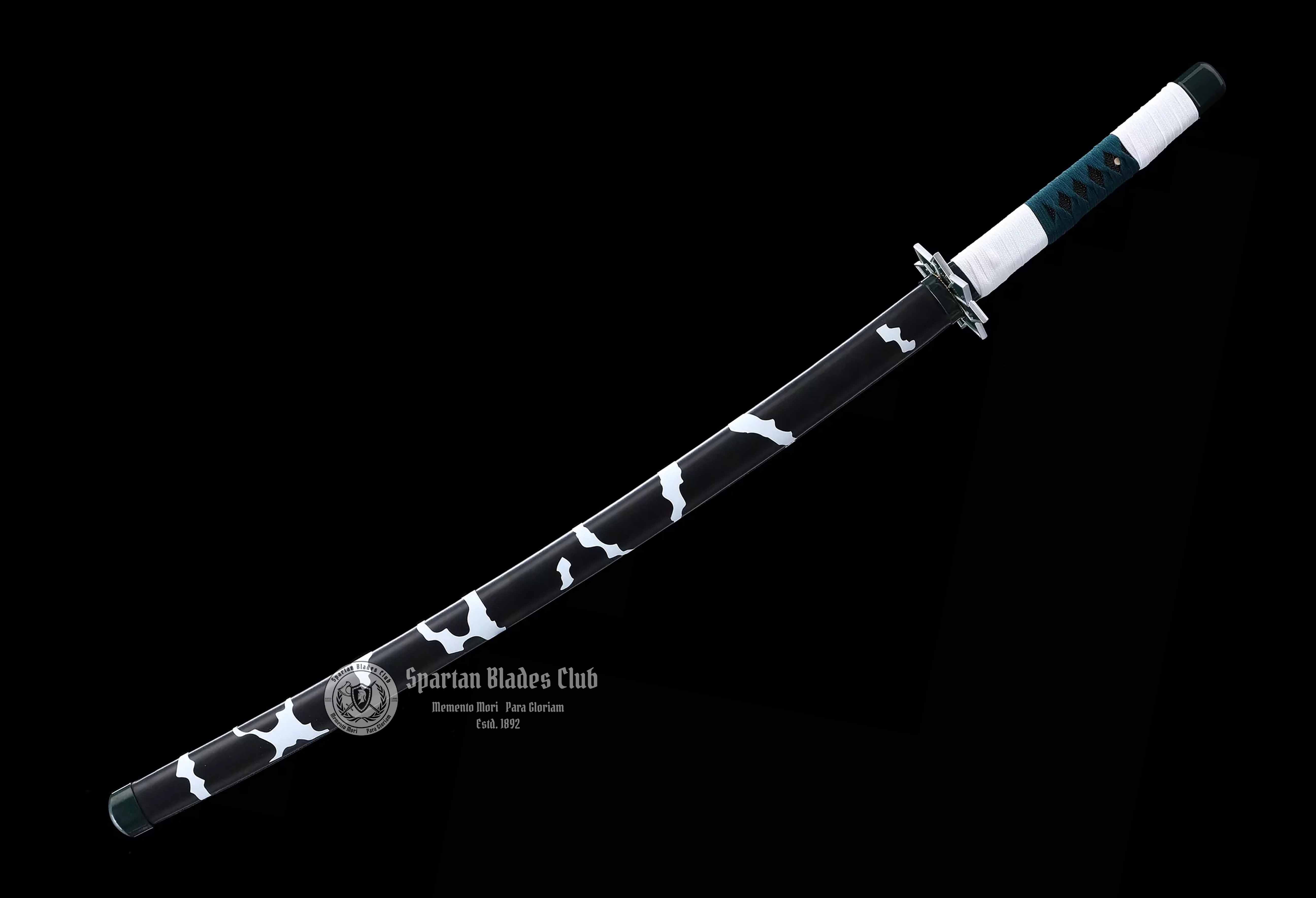 Shinazugawa Sanemi Sword - Demon Slayer - Handmade Real Sword - Sharp - 1045 Carbon steel - Full tang and Battle ready - Japanese Anime Cosplay - SBC - Spartan Blades Club - 陳氏劍莊1892