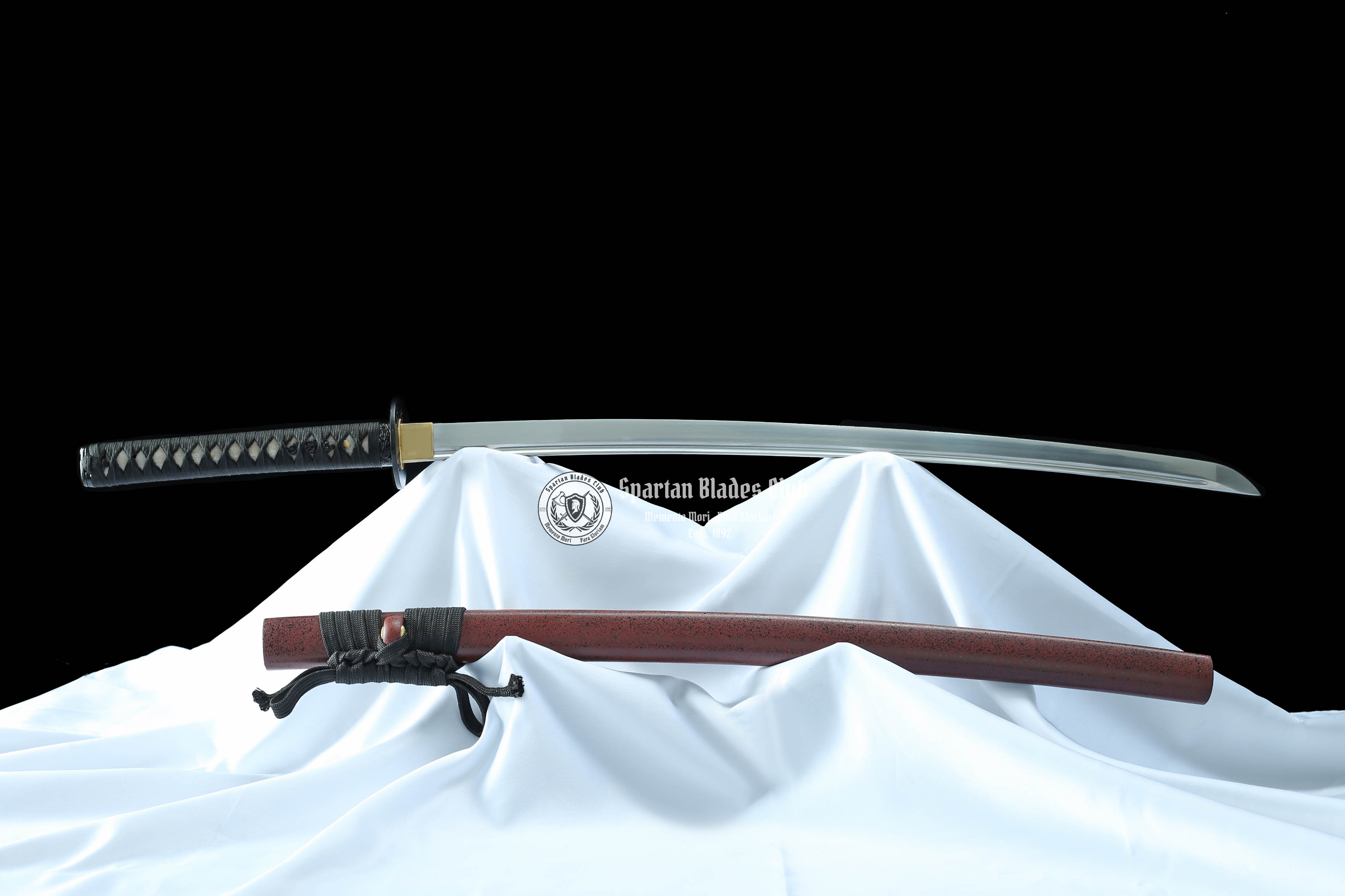 HYS02 | Hongyuan (鸿渊-贰) Katana | Spring Steel | Fully Functional | Super Sharp | High Performance | Shinogi-Zukuri | S.B.C - Spartan Blades Club - 陳氏劍莊1892