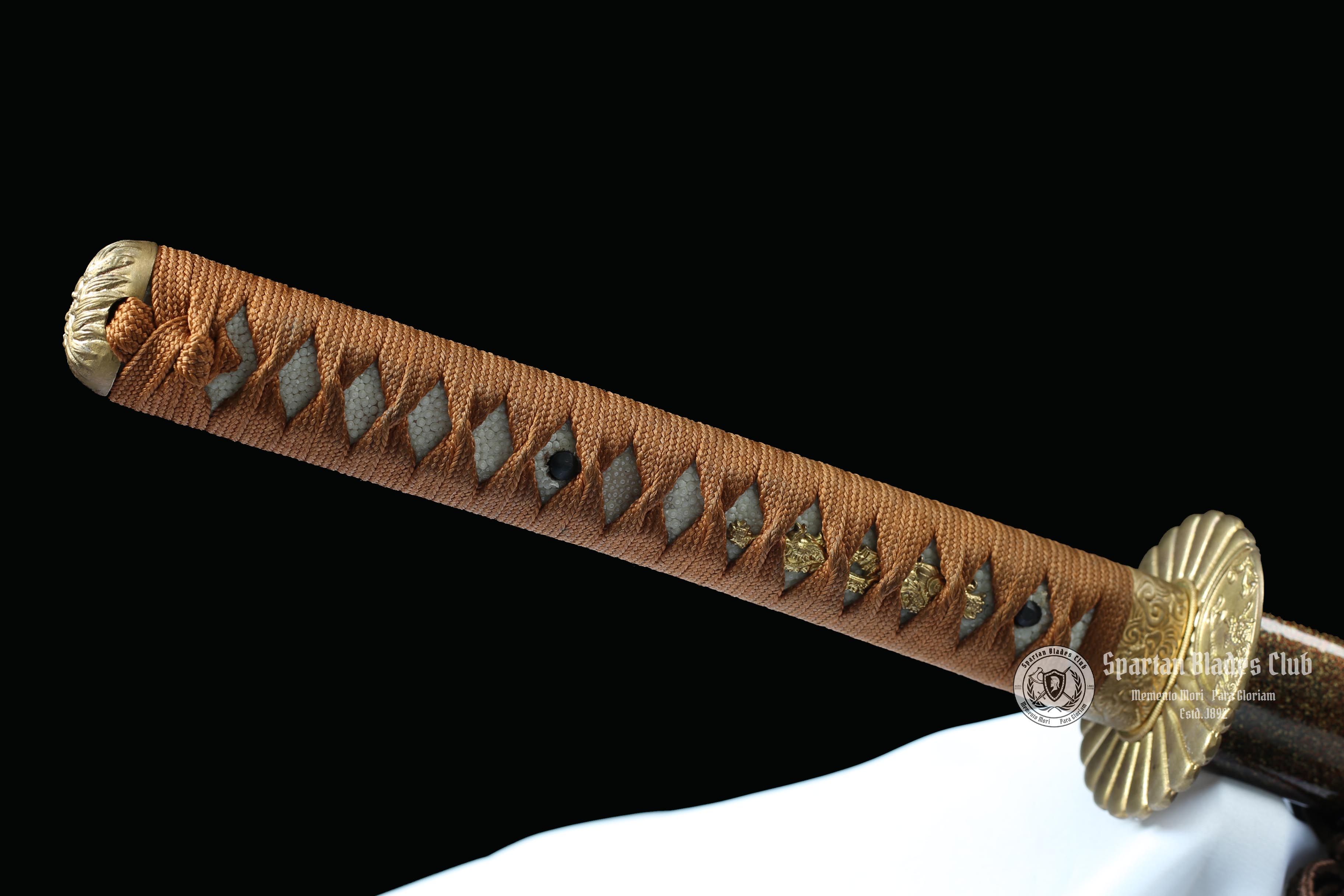 HYS01 | Hongyuan (鸿渊-壹) Katana | Spring Steel | Fully Functional | Super Sharp | High Performance | Shinogi-Zukuri | S.B.C - Spartan Blades Club - 陳氏劍莊1892