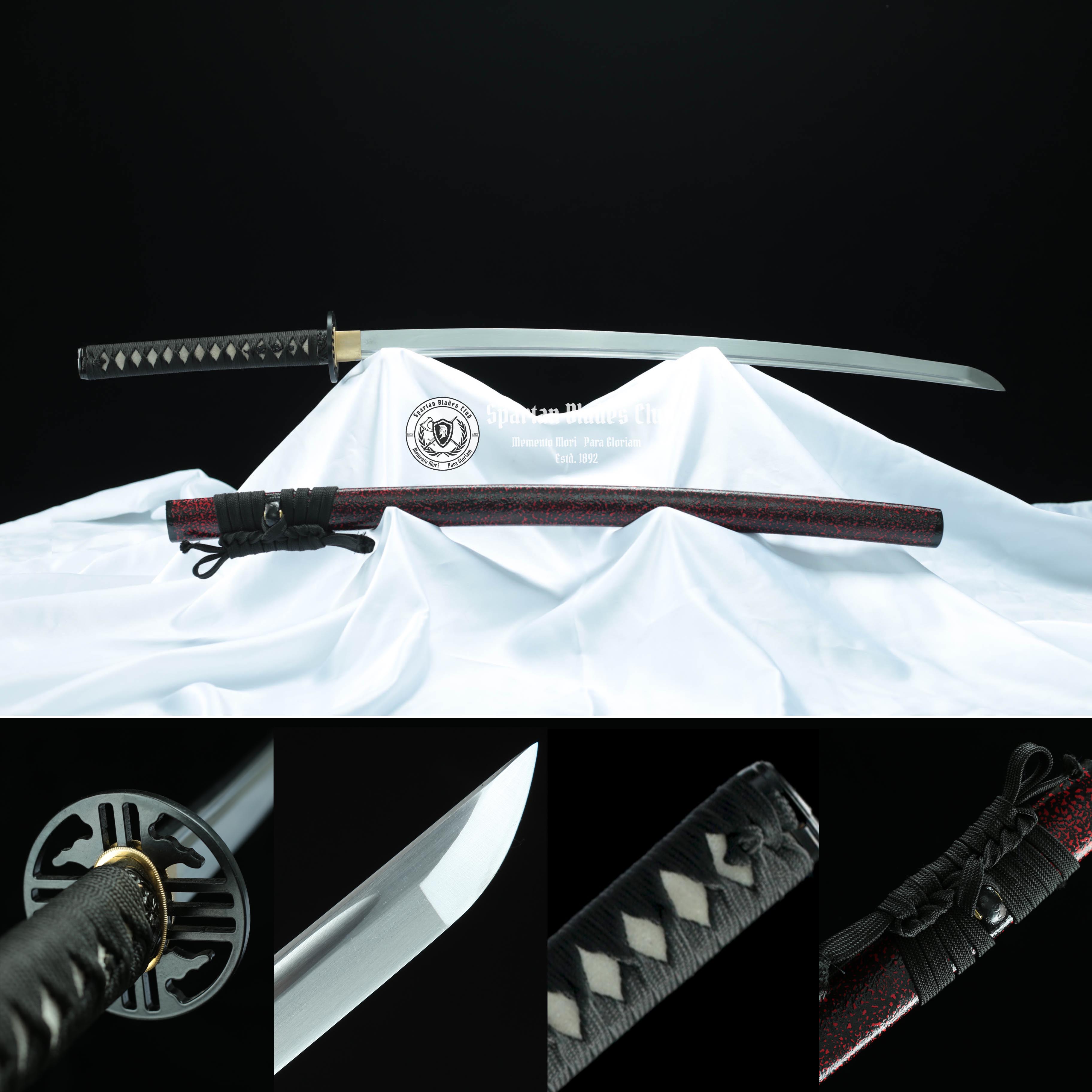HYS05 | Hongyuan (鸿渊-伍) Katana | Spring Steel | Fully Functional | Super Sharp | High Performance | Shinogi-Zukuri | S.B.C - Spartan Blades Club - 陳氏劍莊1892