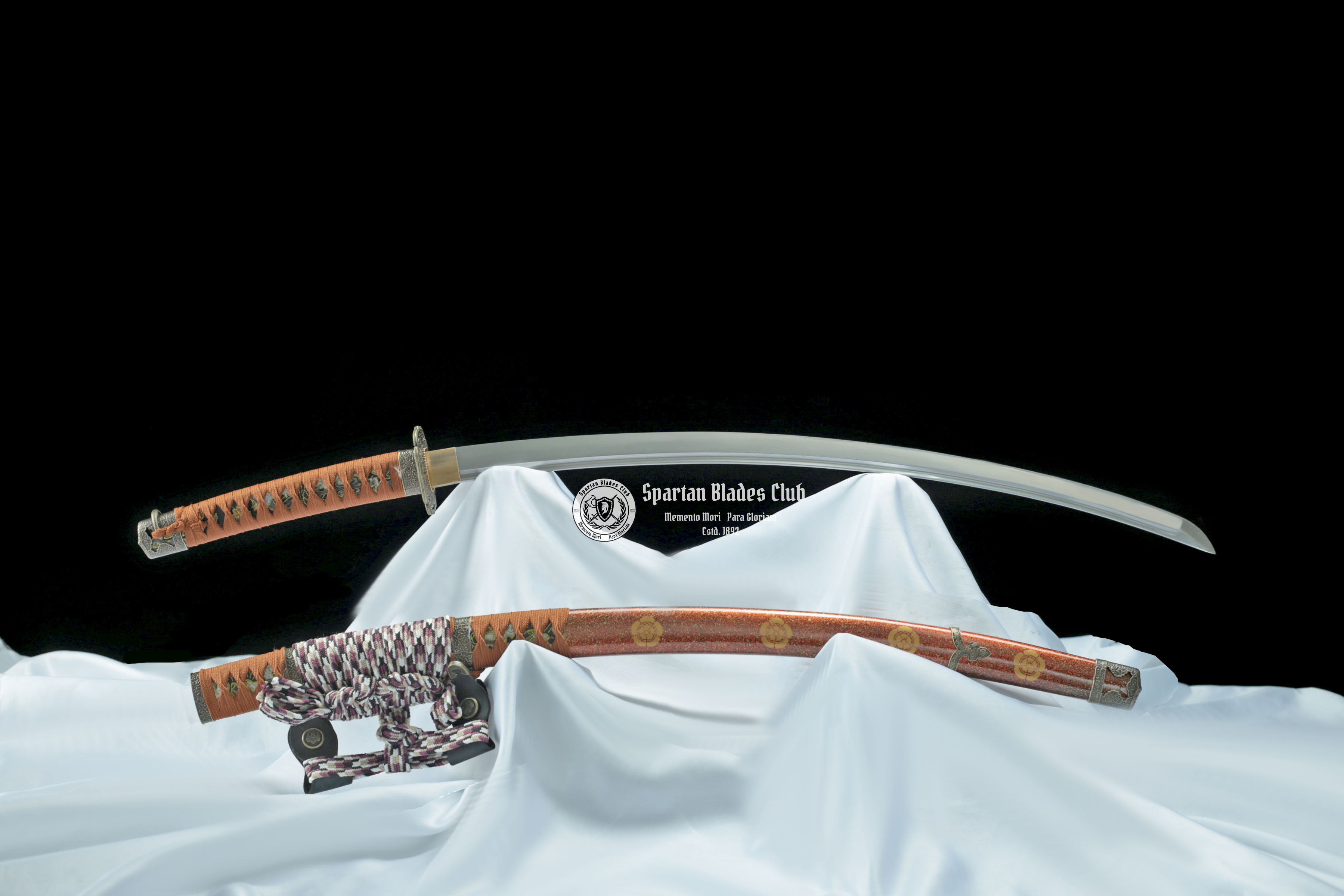 *TK33* Golden Samurai Tachi（金武太刀） - T10 Steel - Exquisite Nickel Alloy Mountings - 104cm (40.94 inches) - Spartan Blades Club - Spartan Blades Club - 陳氏劍莊1892