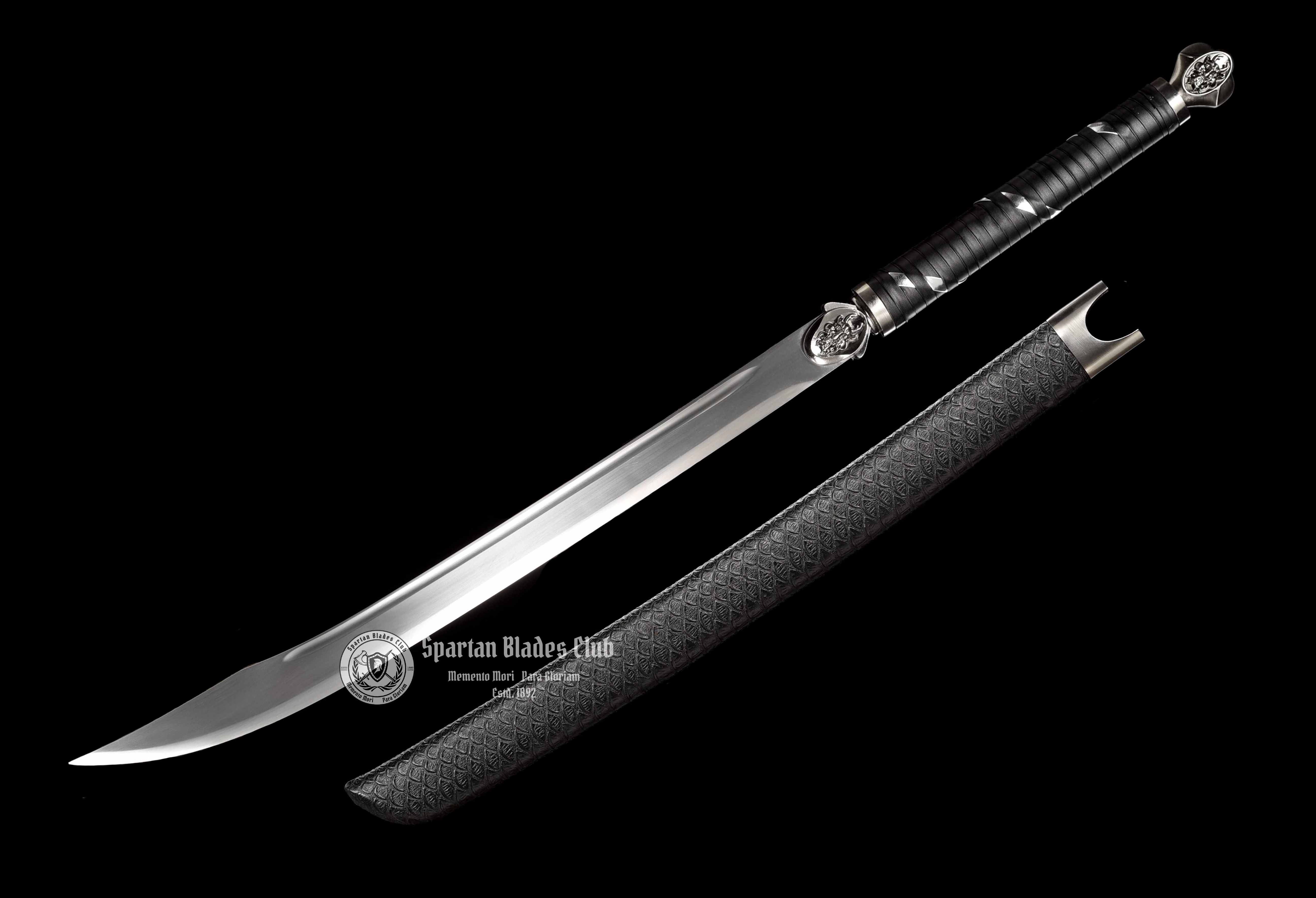 Ghost Slayer Dao Sword - Handcrafted Manganese Steel Blade - Full Tang - Battle Ready - Spartan Blades Club - Spartan Blades Club - 陳氏劍莊1892