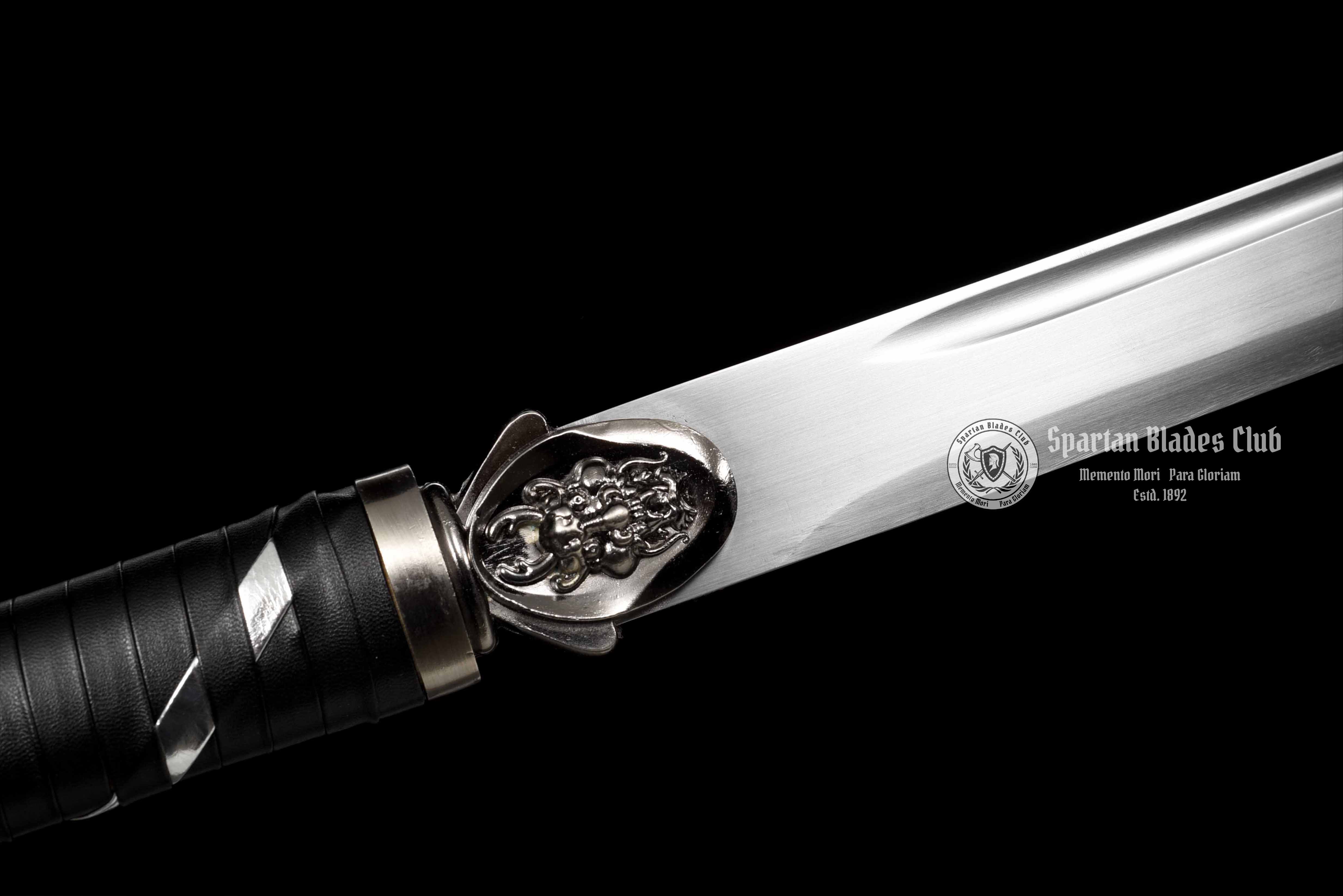 Ghost Slayer Dao Sword - Handcrafted Manganese Steel Blade - Full Tang - Battle Ready - Spartan Blades Club - Spartan Blades Club - 陳氏劍莊1892