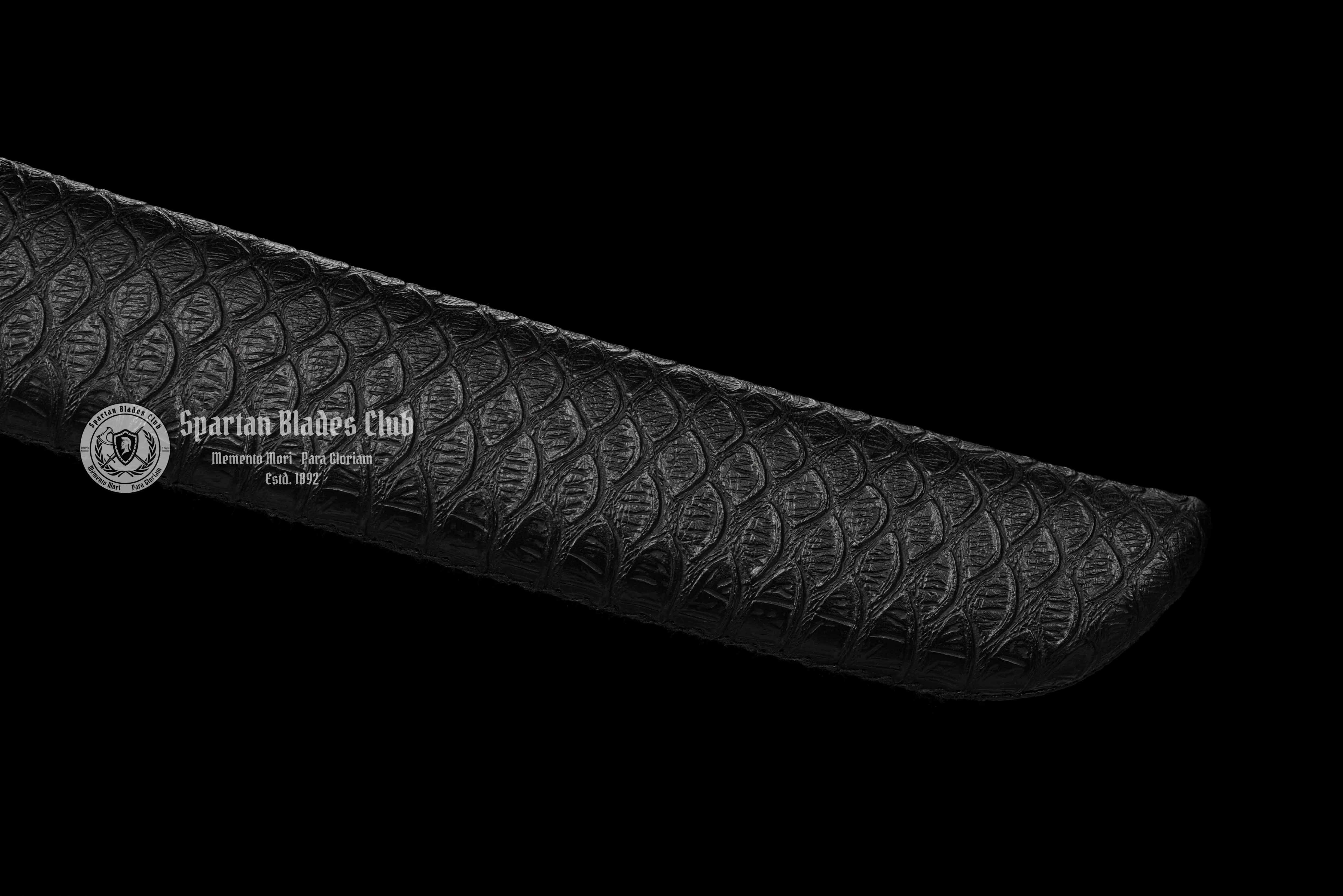 Ghost Slayer Dao Sword - Handcrafted Manganese Steel Blade - Full Tang - Battle Ready - Spartan Blades Club - Spartan Blades Club - 陳氏劍莊1892