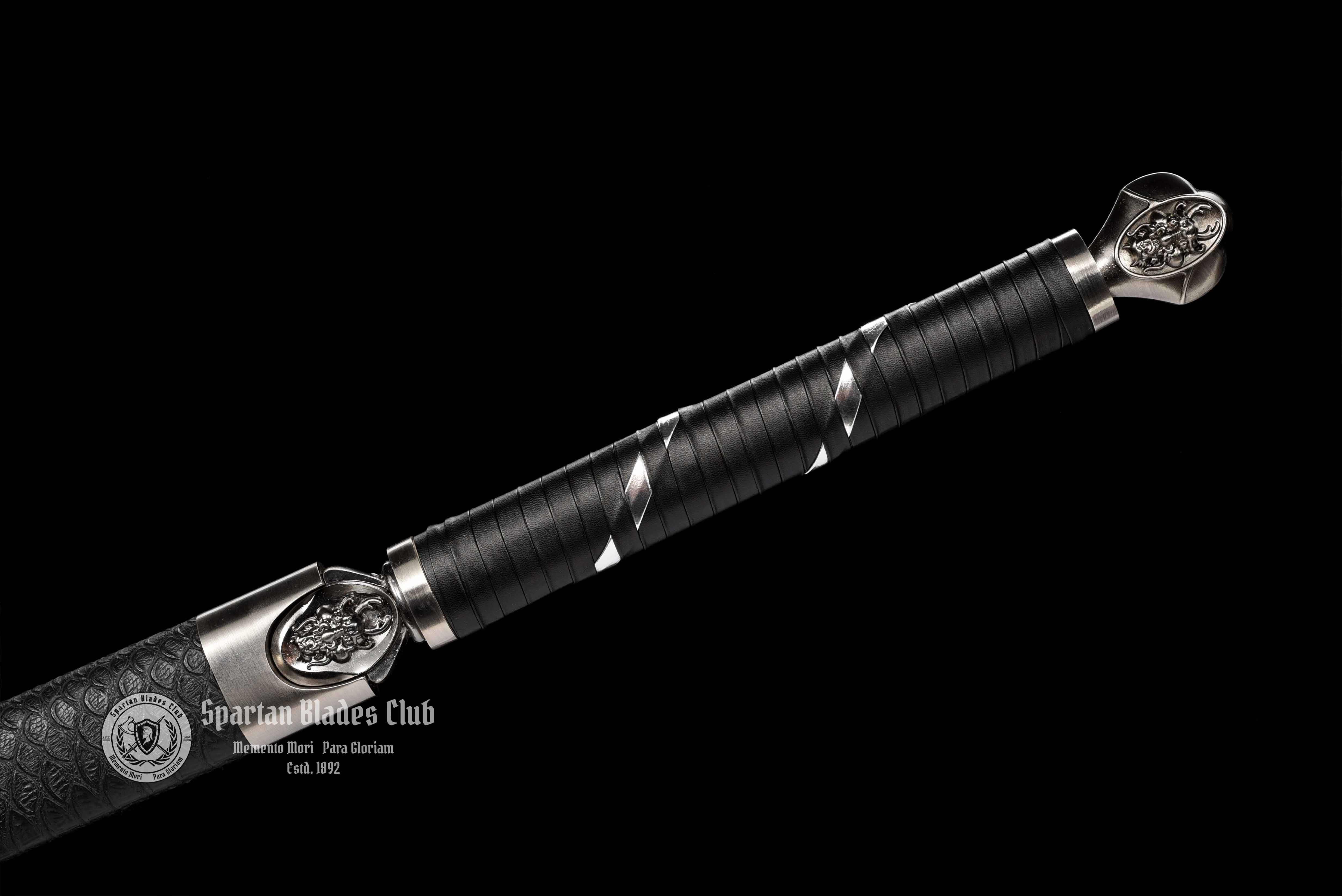 Ghost Slayer Dao Sword - Handcrafted Manganese Steel Blade - Full Tang - Battle Ready - Spartan Blades Club - Spartan Blades Club - 陳氏劍莊1892