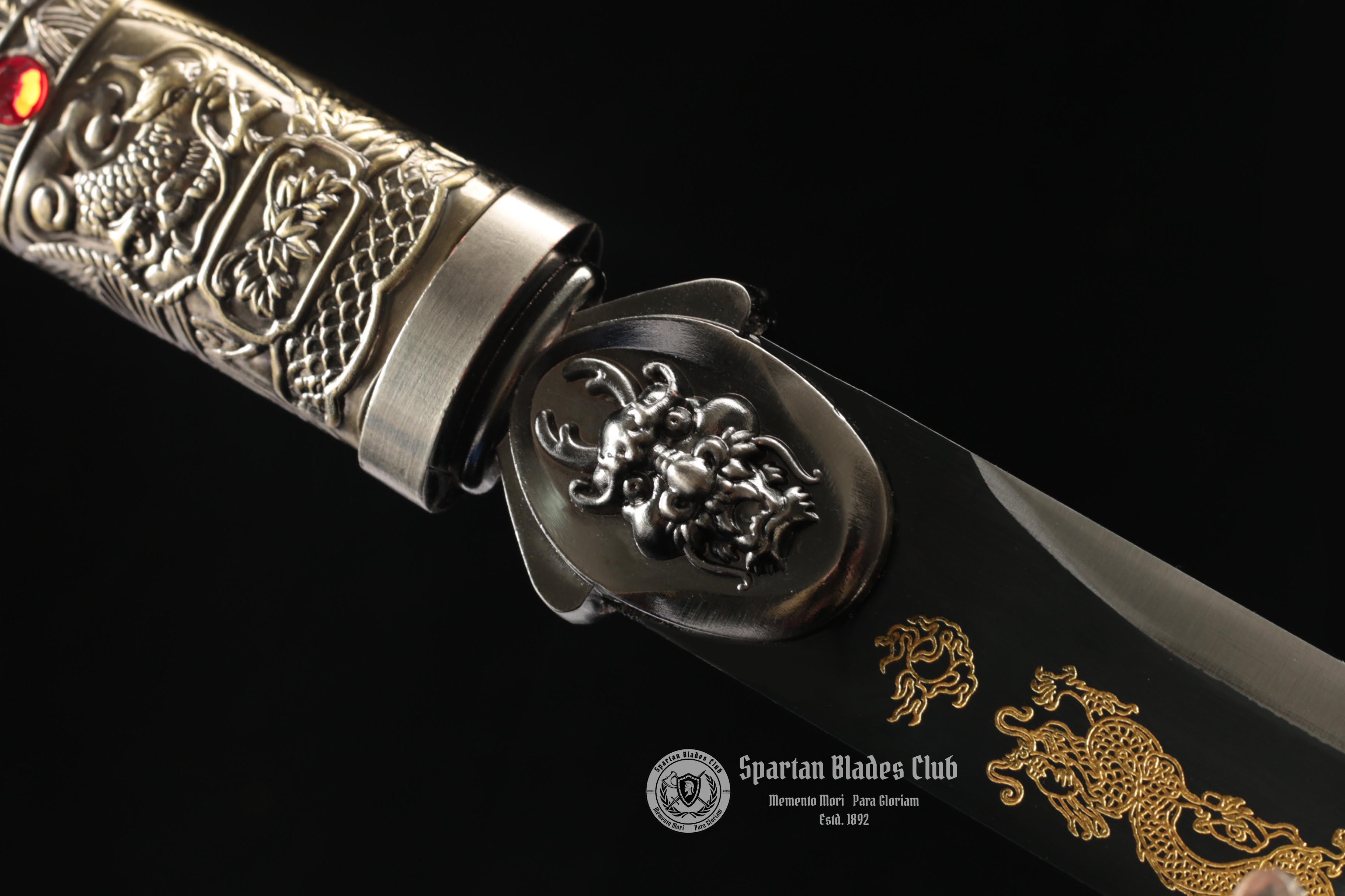 🌟TK19🌟Highlander Sword - High-Performance Manganese Steel - Battle Ready - Full Tang - S.B.C & CHEN'S SWORDS - Spartan Blades Club - 陳氏劍莊1892