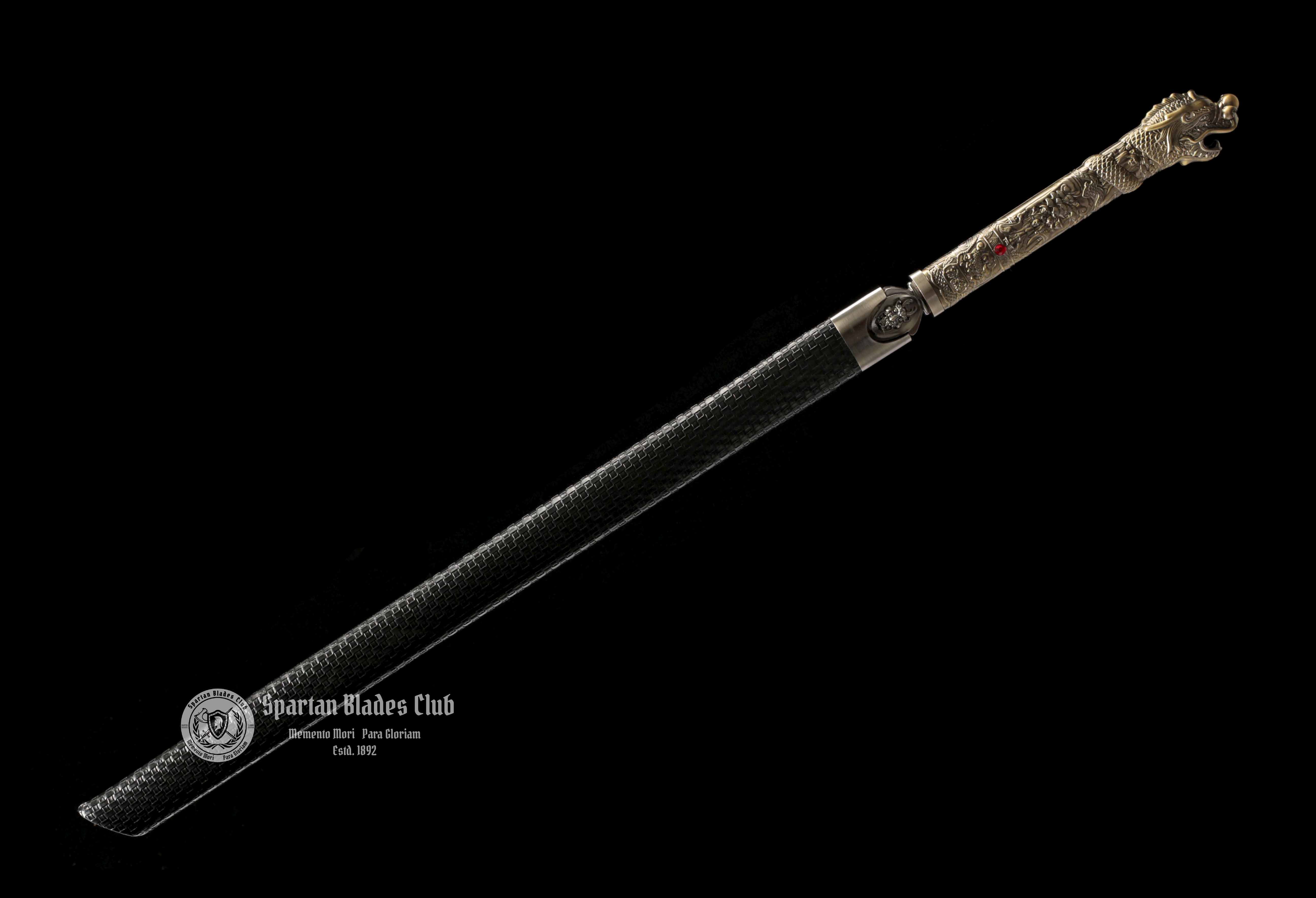 🌟TK19🌟Highlander Sword - High-Performance Manganese Steel - Battle Ready - Full Tang - S.B.C & CHEN'S SWORDS - Spartan Blades Club - 陳氏劍莊1892