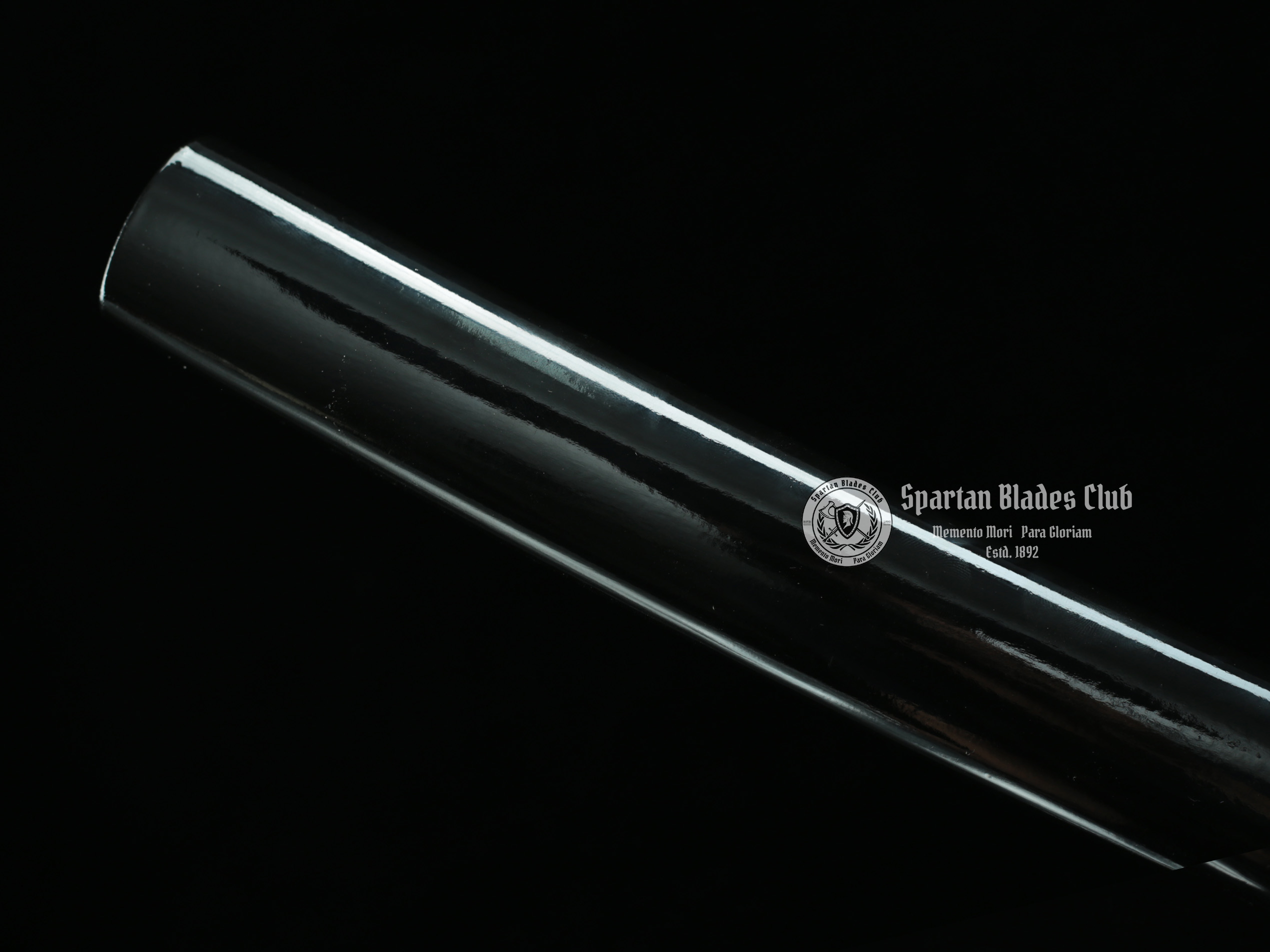 TK30 Black Dragonfly Samurai Katana(黑蜻蜓) - Damascus Steel - Full Tang - Hadori Polishing - Battle Ready - Copper Fittings- S.B.C - Spartan Blades Club - 陳氏劍莊1892