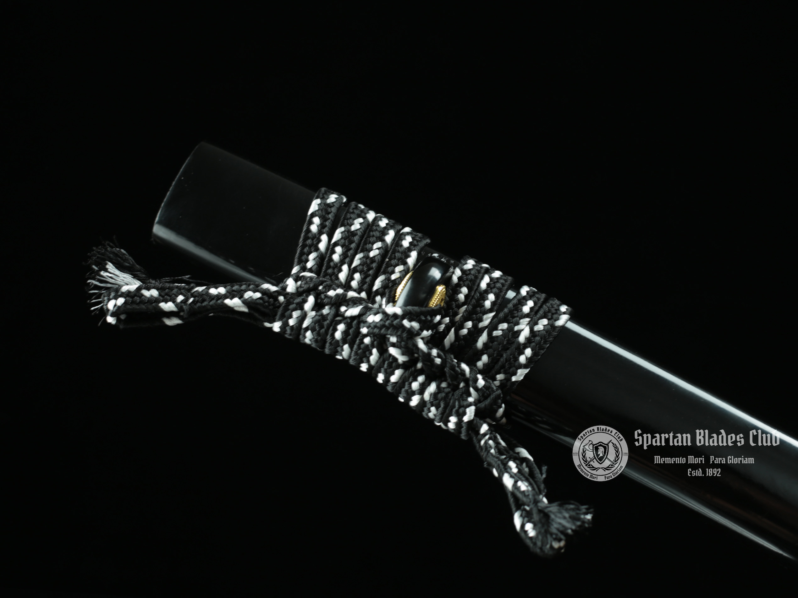 TK30 Black Dragonfly Samurai Katana(黑蜻蜓) - Damascus Steel - Full Tang - Hadori Polishing - Battle Ready - Copper Fittings- S.B.C - Spartan Blades Club - 陳氏劍莊1892