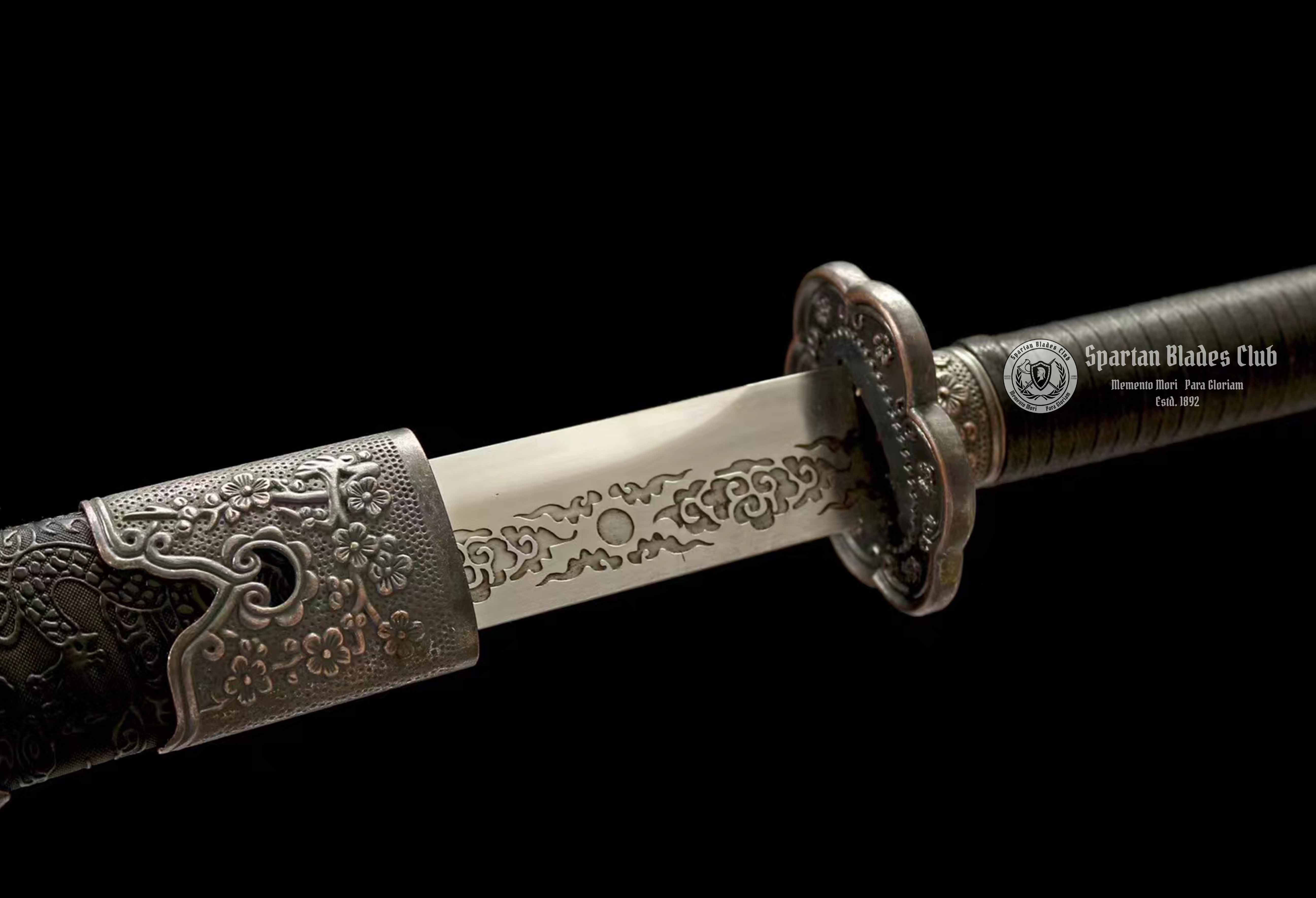 TK56🔥 Hell's Envoy - Xiuchundao Sword - High-Performance Manganese Steel - Full Tang - Exquisite Craftsmanship - S.B.C 🐉 - Spartan Blades Club - 陳氏劍莊1892