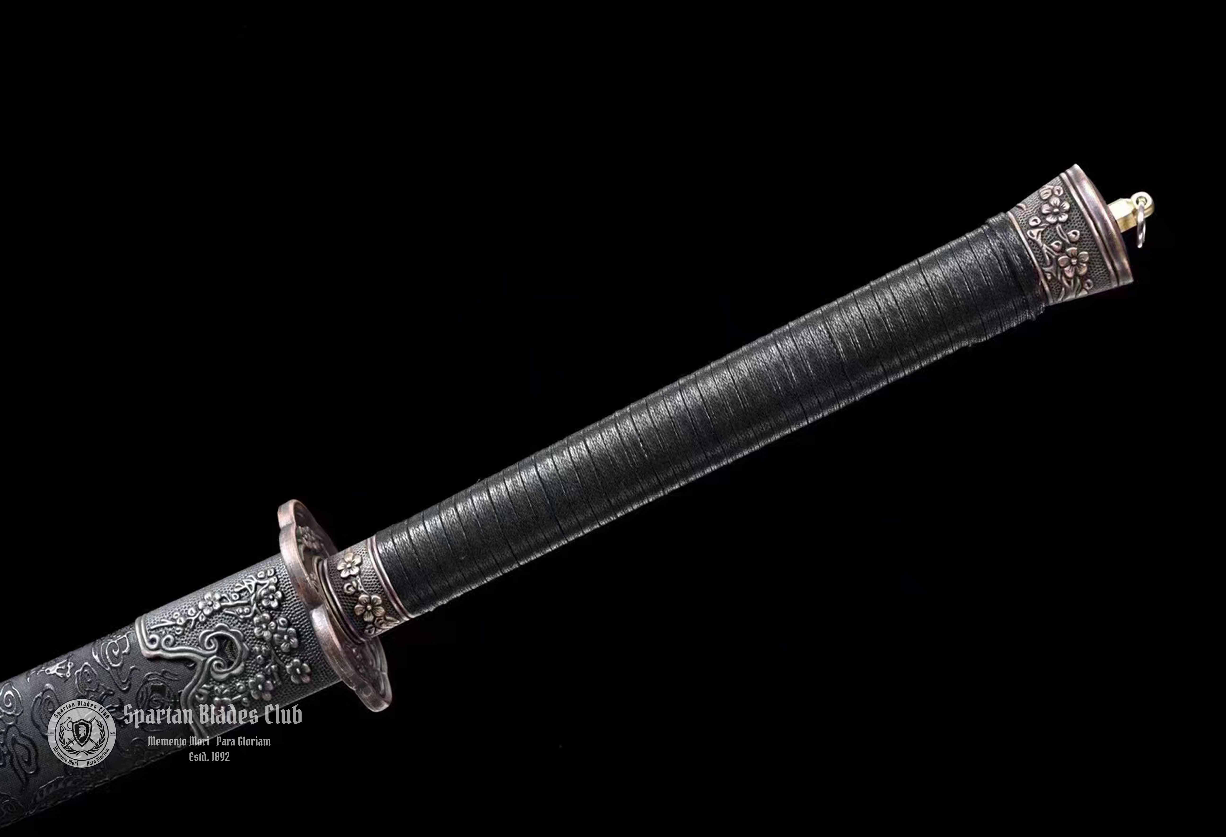 TK56🔥 Hell's Envoy - Xiuchundao Sword - High-Performance Manganese Steel - Full Tang - Exquisite Craftsmanship - S.B.C 🐉 - Spartan Blades Club - 陳氏劍莊1892