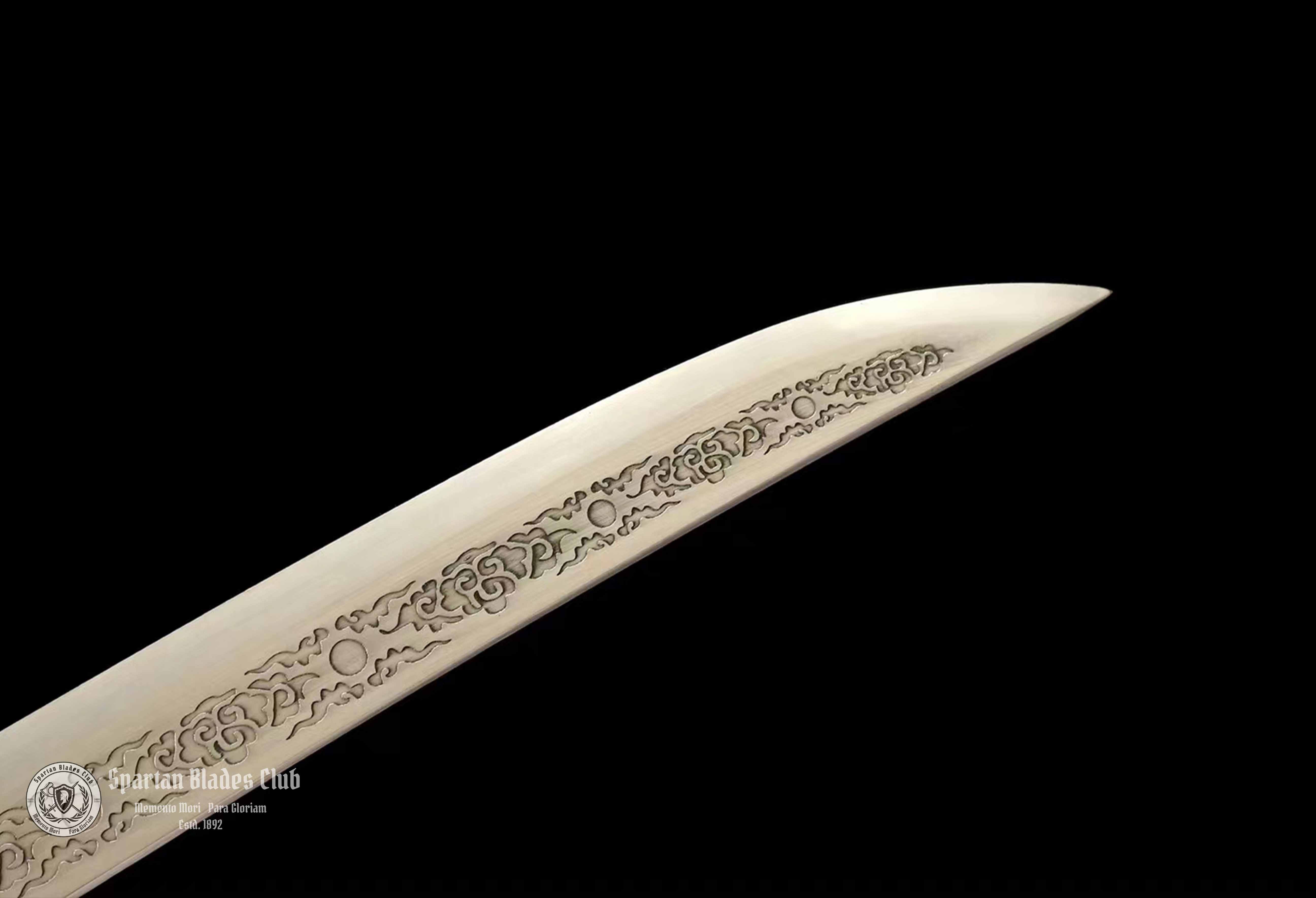 TK56🔥 Hell's Envoy - Xiuchundao Sword - High-Performance Manganese Steel - Full Tang - Exquisite Craftsmanship - S.B.C 🐉 - Spartan Blades Club - 陳氏劍莊1892