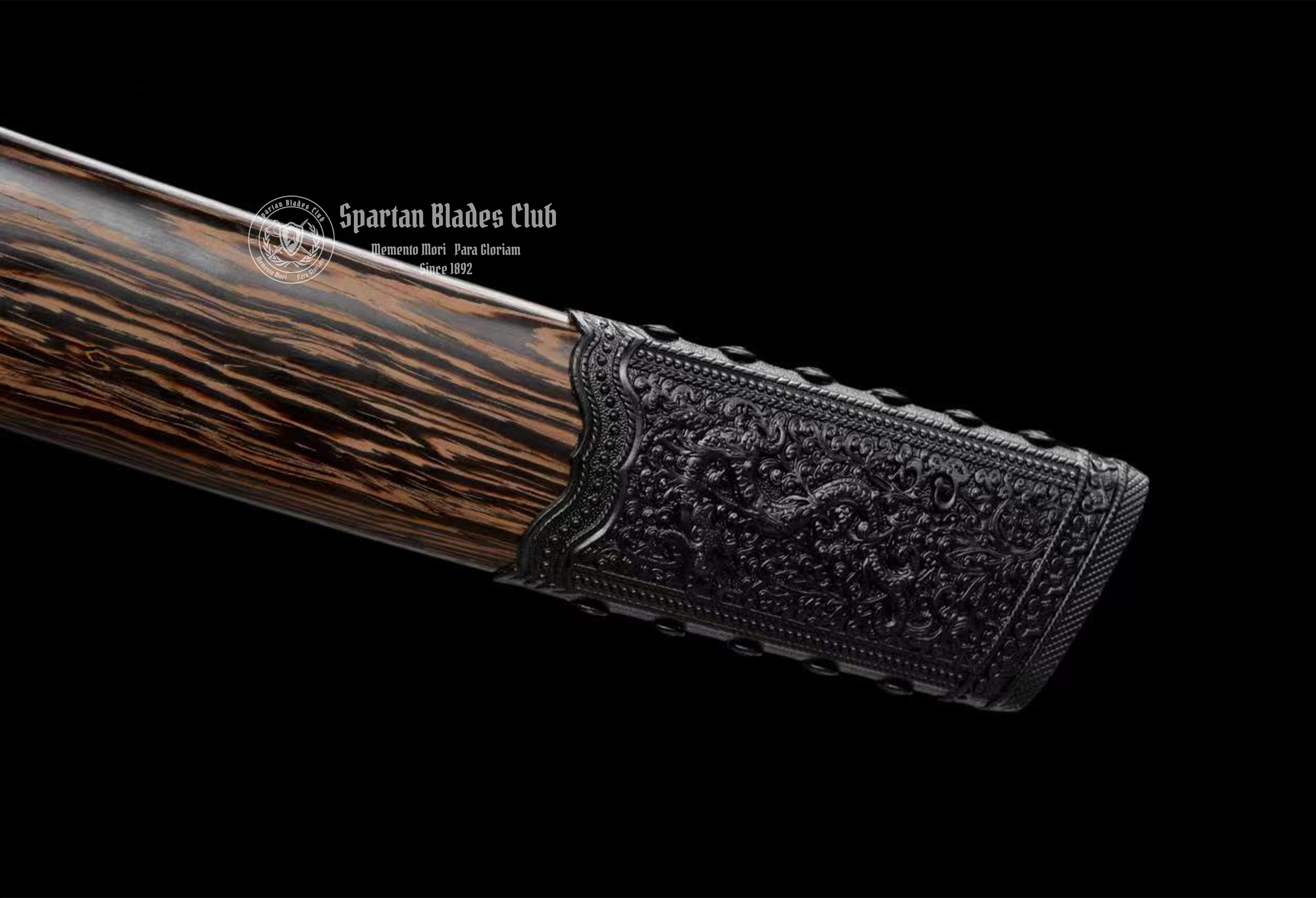 QQ06｜Xuanwen DAO｜Chinese Dao｜Manganese steel｜Black&brown｜Battle-Ready｜Full-tang｜Spartan Blades Club｜CHEN'S SWORDS 1892 - Spartan Blades Club - 陳氏劍莊1892