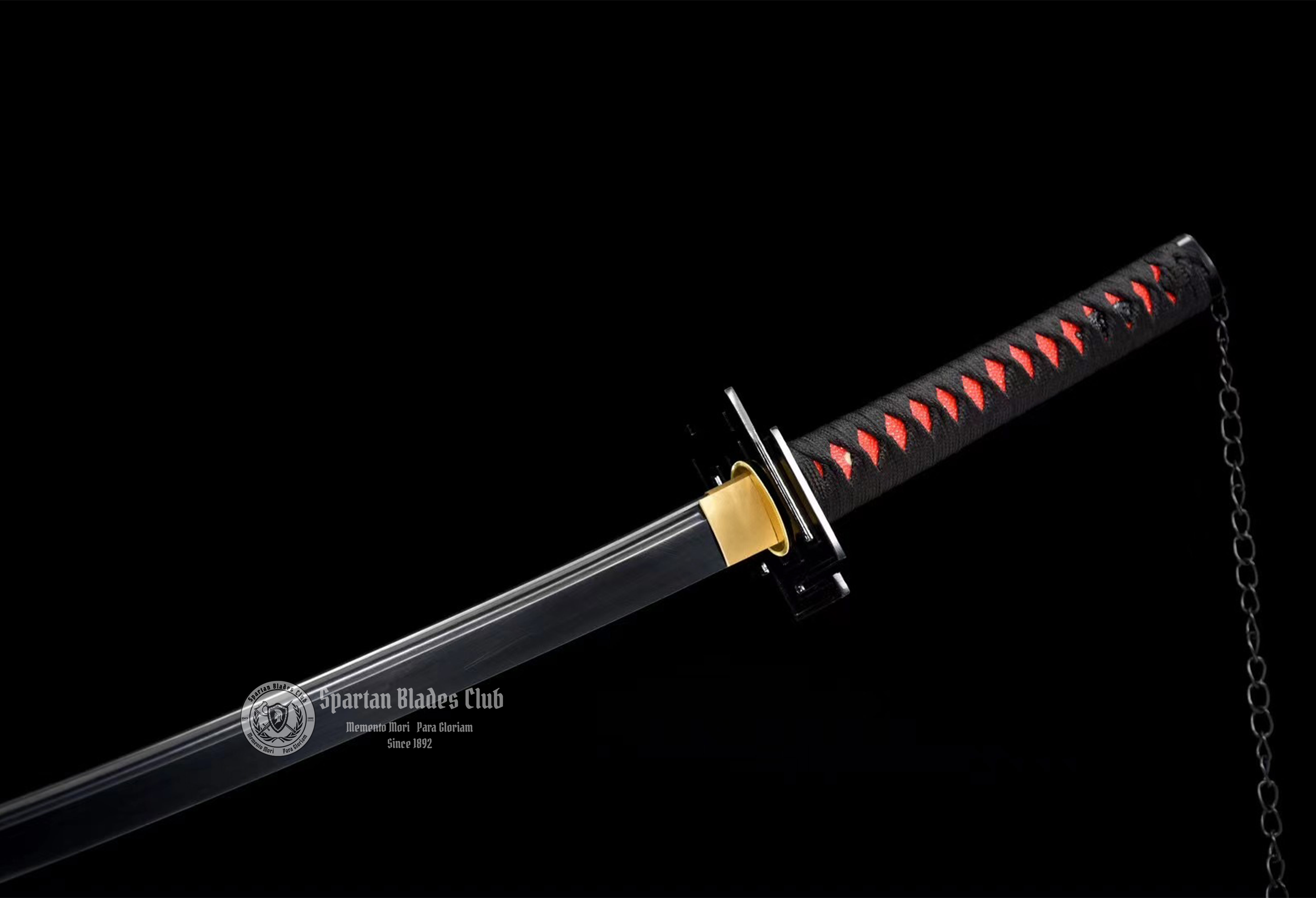 *TK49* Bleach - Kurosaki Ichigo - Bankai Tensa Zangetsu Katana Swords - 1045 Carbon Steel - Battle Ready - Full Tang - SBC - Spartan Blades Club - 陳氏劍莊1892